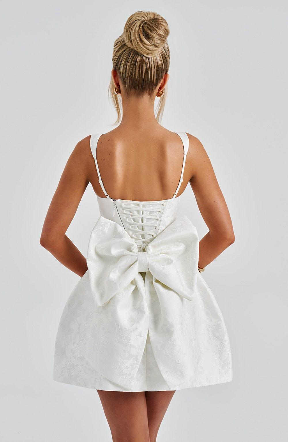 Orla Mini Dress - Ivory Product Image