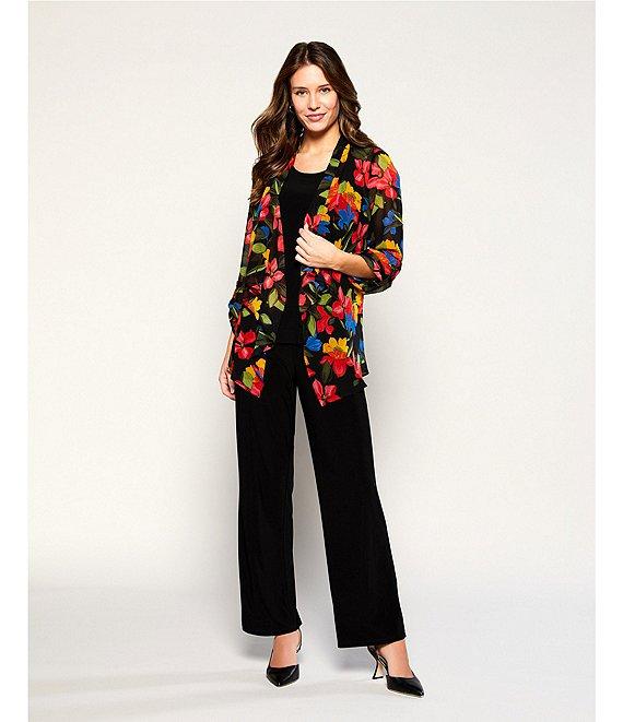 Investments Petite Size Soft Separates Reversible Crew to Scoop Neck Sleeveless Top Product Image