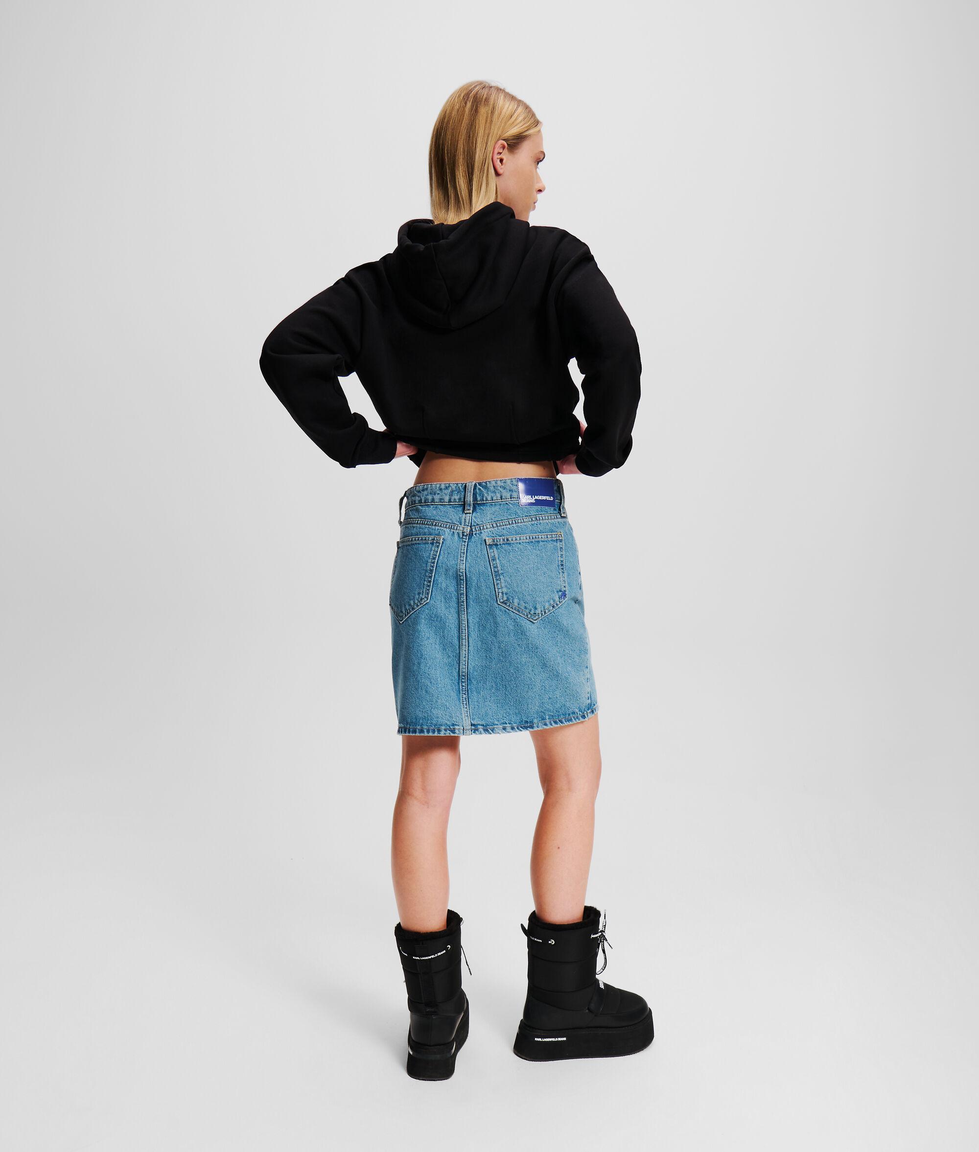 DENIM MINI SKIRT Product Image