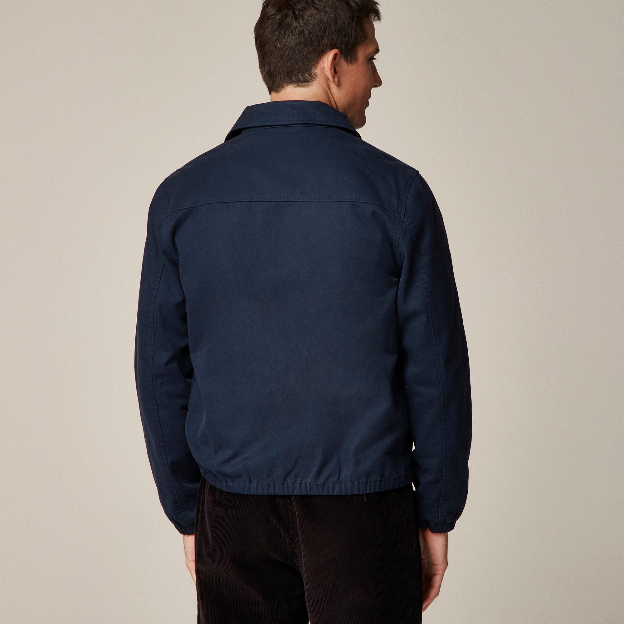 Harrington jacket in cotton twill Product Image