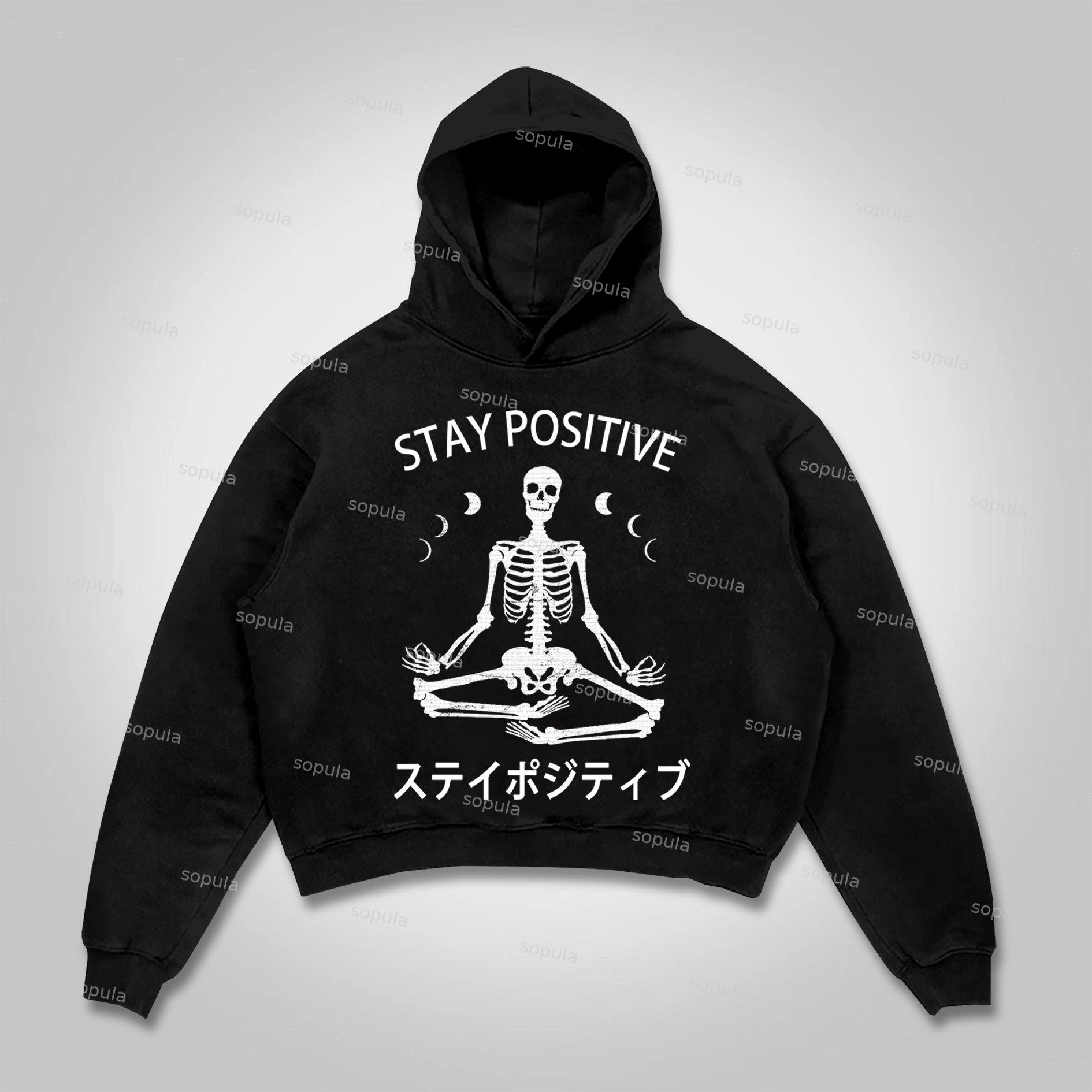 Sopula All We Need Is Love Graphic Print Hoodie Product Image