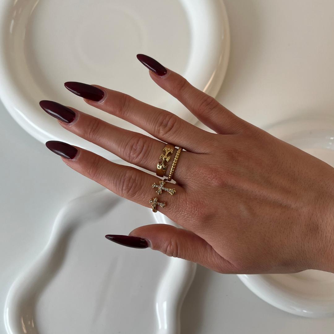 Cross My Heart Ring Product Image