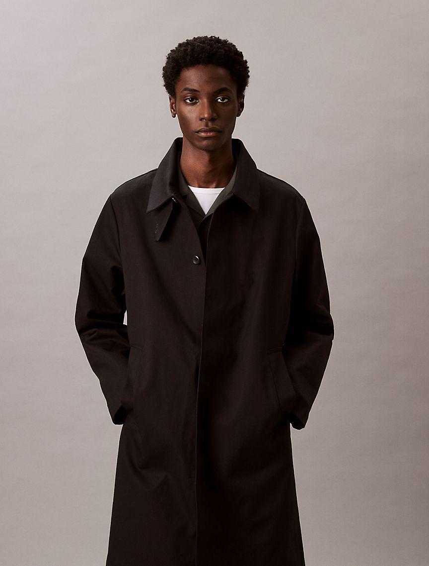 Cotton Long Mac Coat Product Image