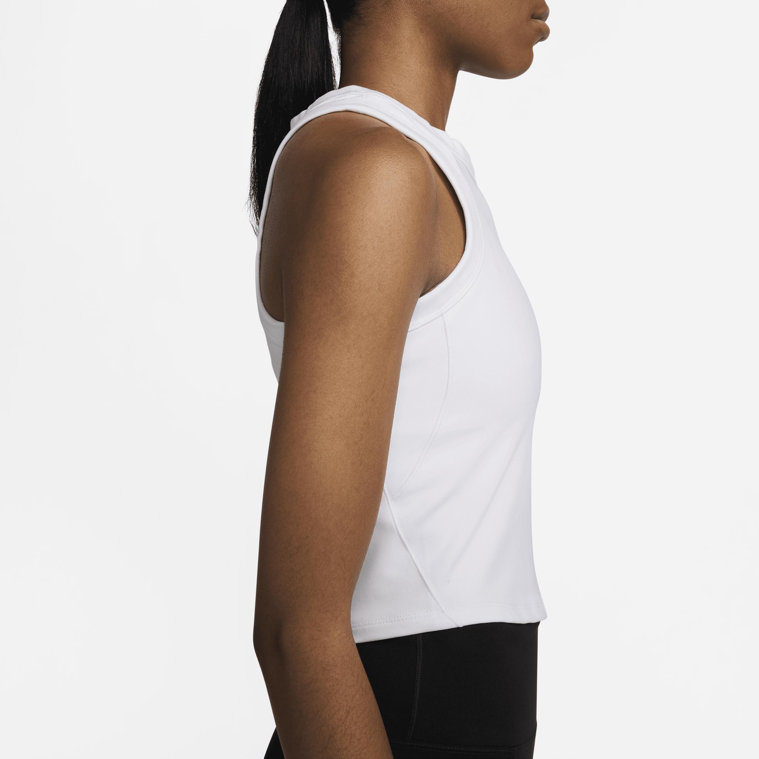 Nike Women's One Fitted Dri-FIT Cropped Tank Top Product Image