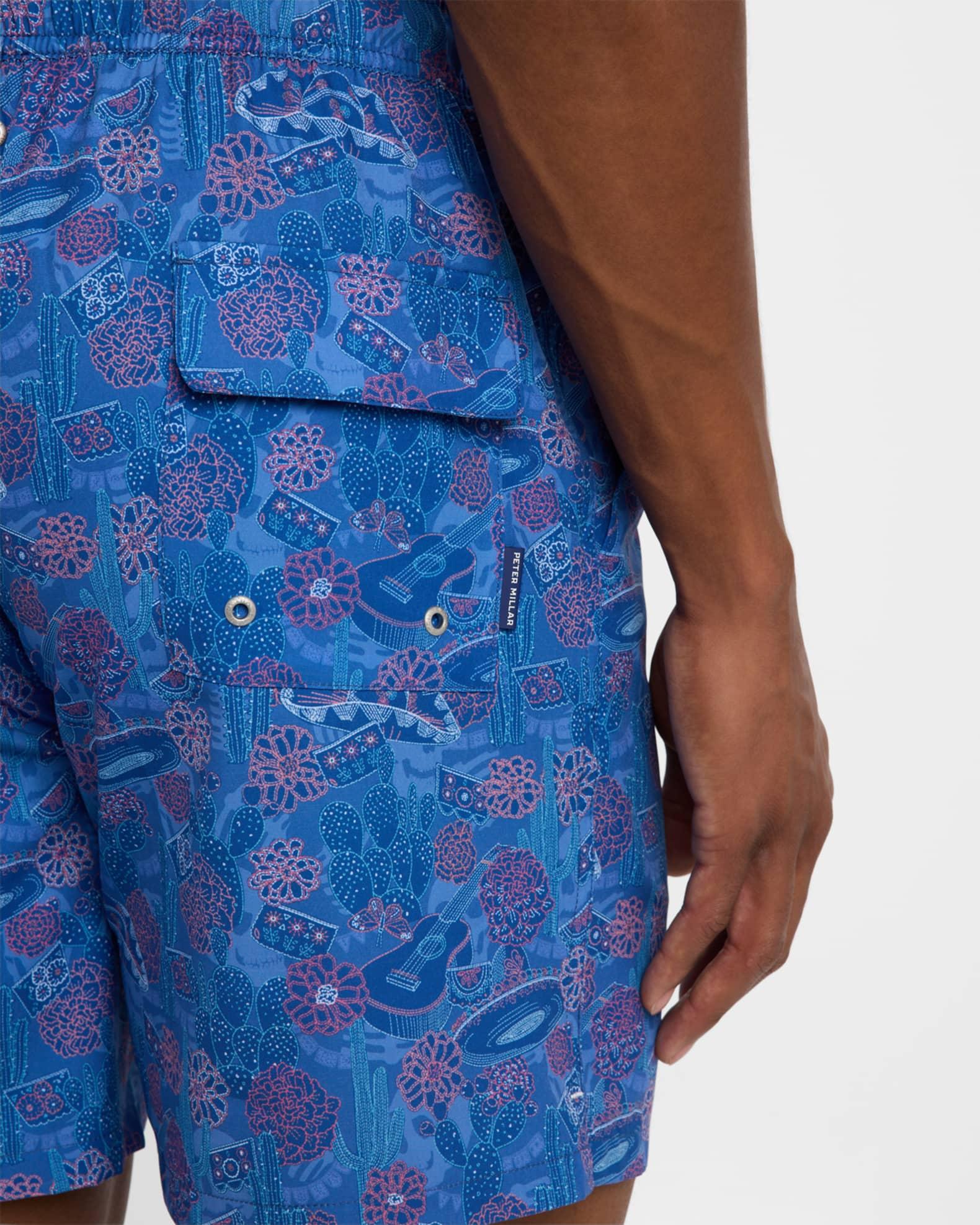 Day Of The Dead Swim Trunk Product Image