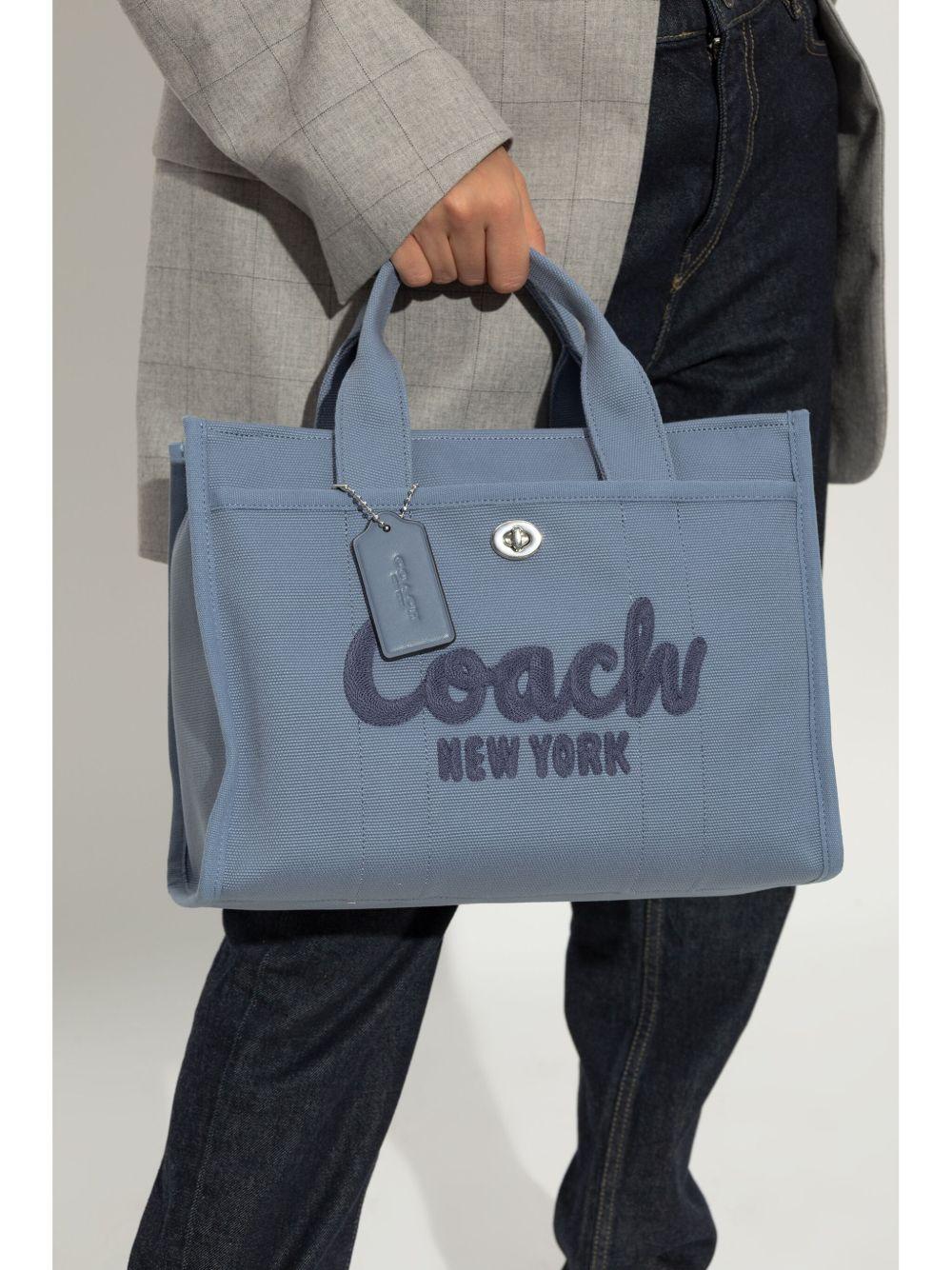 logo embroidered tote bag Product Image