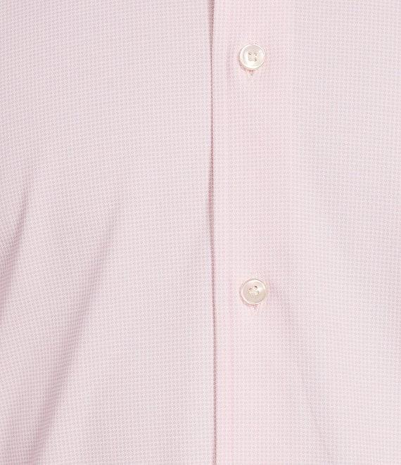 Daniel Cremieux Signature Label Micro Check Luxe Stretch Long Sleeve Woven Shirt Product Image