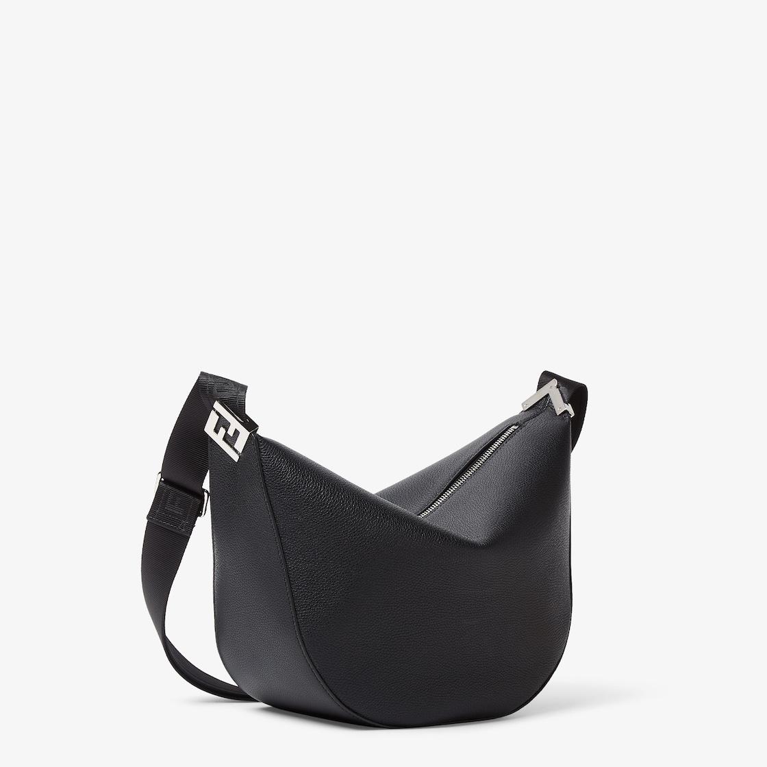 Medium FF Squared Fendi MelonBlack leather bag Product Image