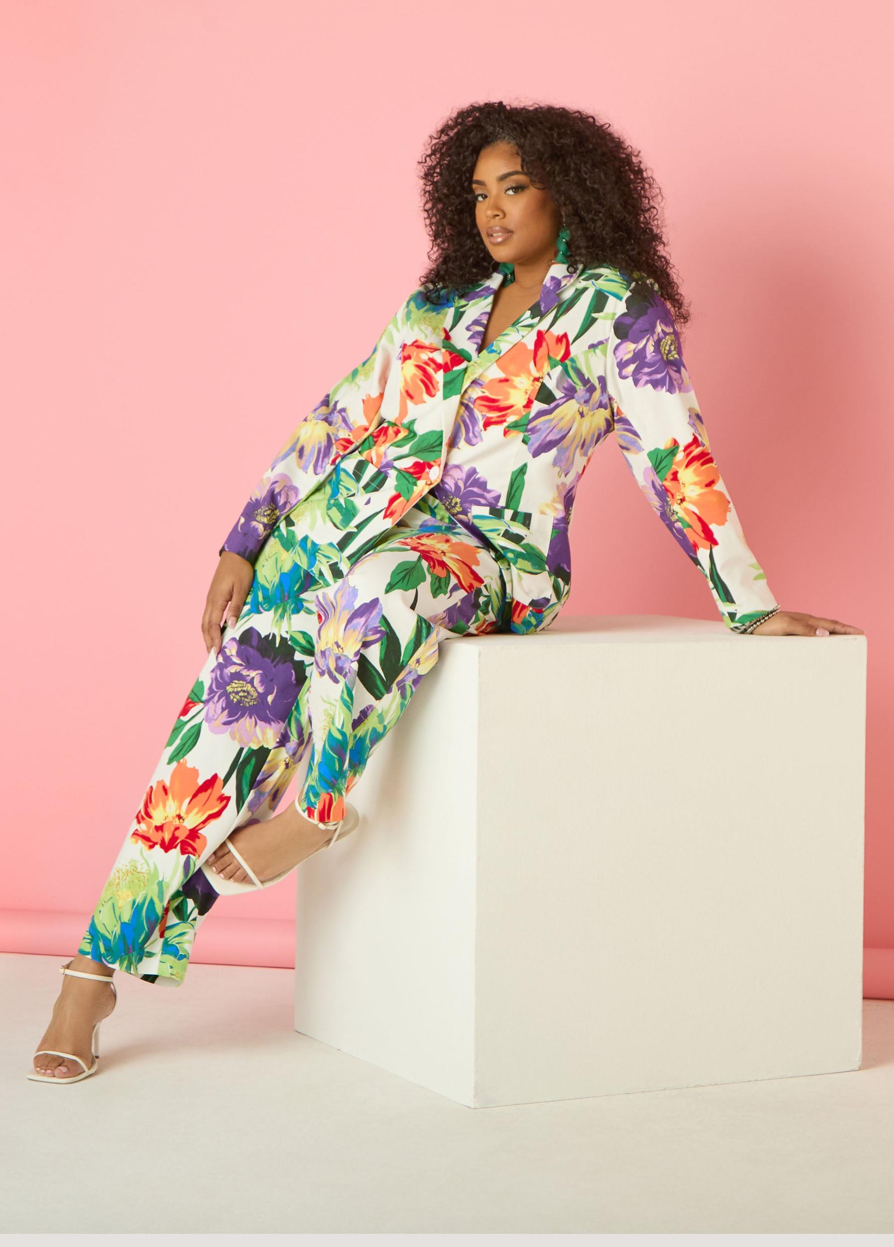 Millennium Floral Print Blazer Product Image