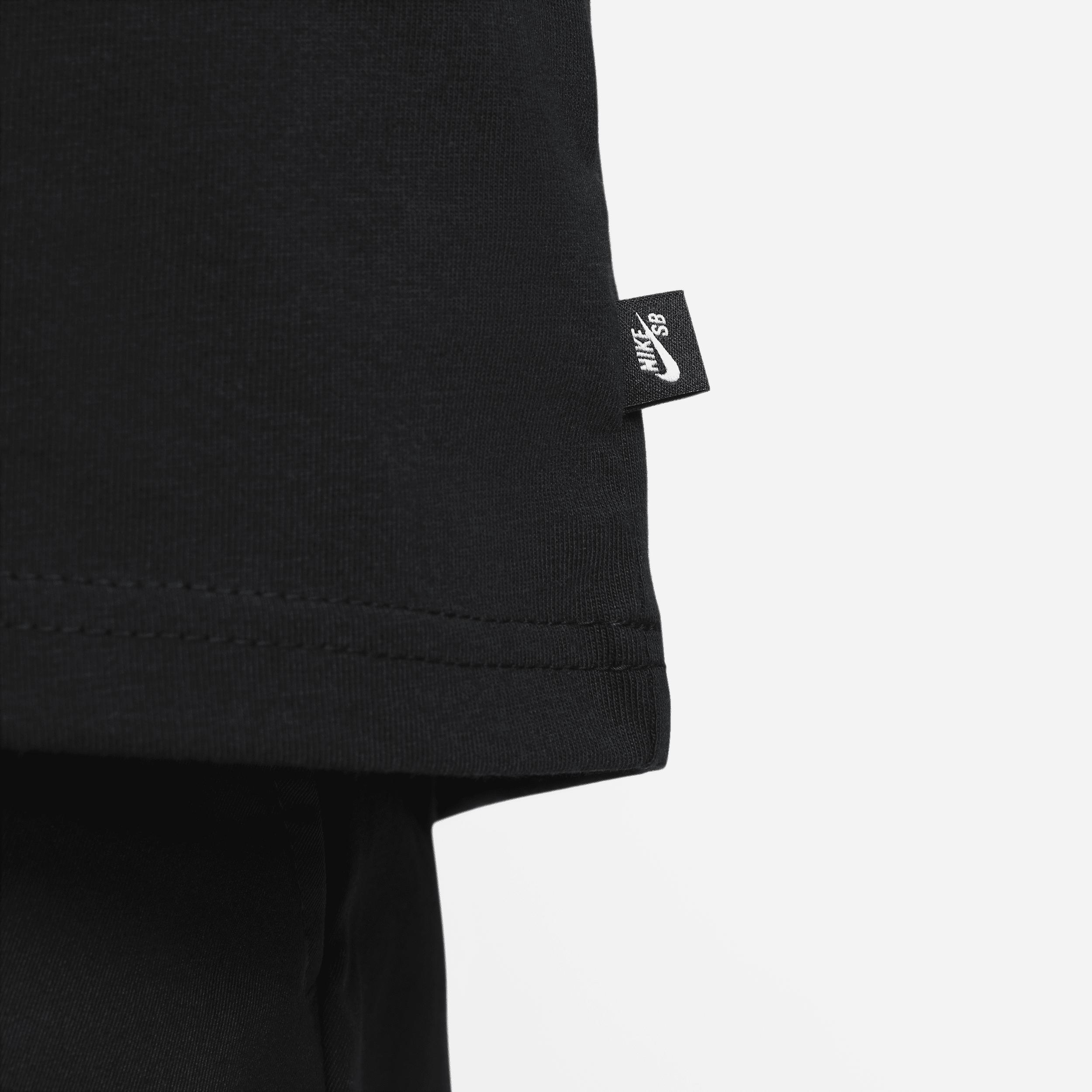 Mens Nike SB Logo Skate T-Shirt | DC7817-010 Product Image