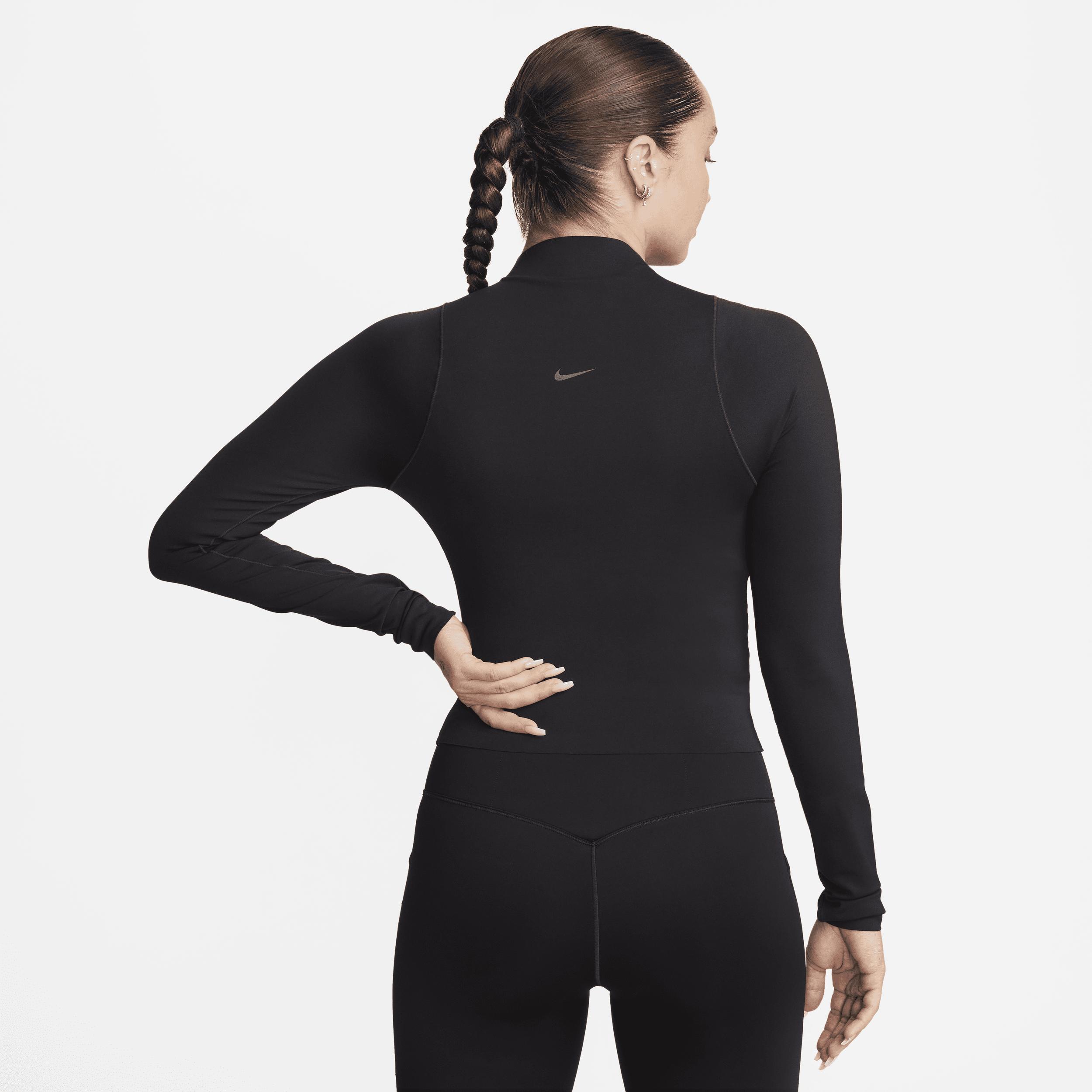 Nike Womens Zenvy Dri-FIT Long-Sleeve Top | FN3022-010 Product Image