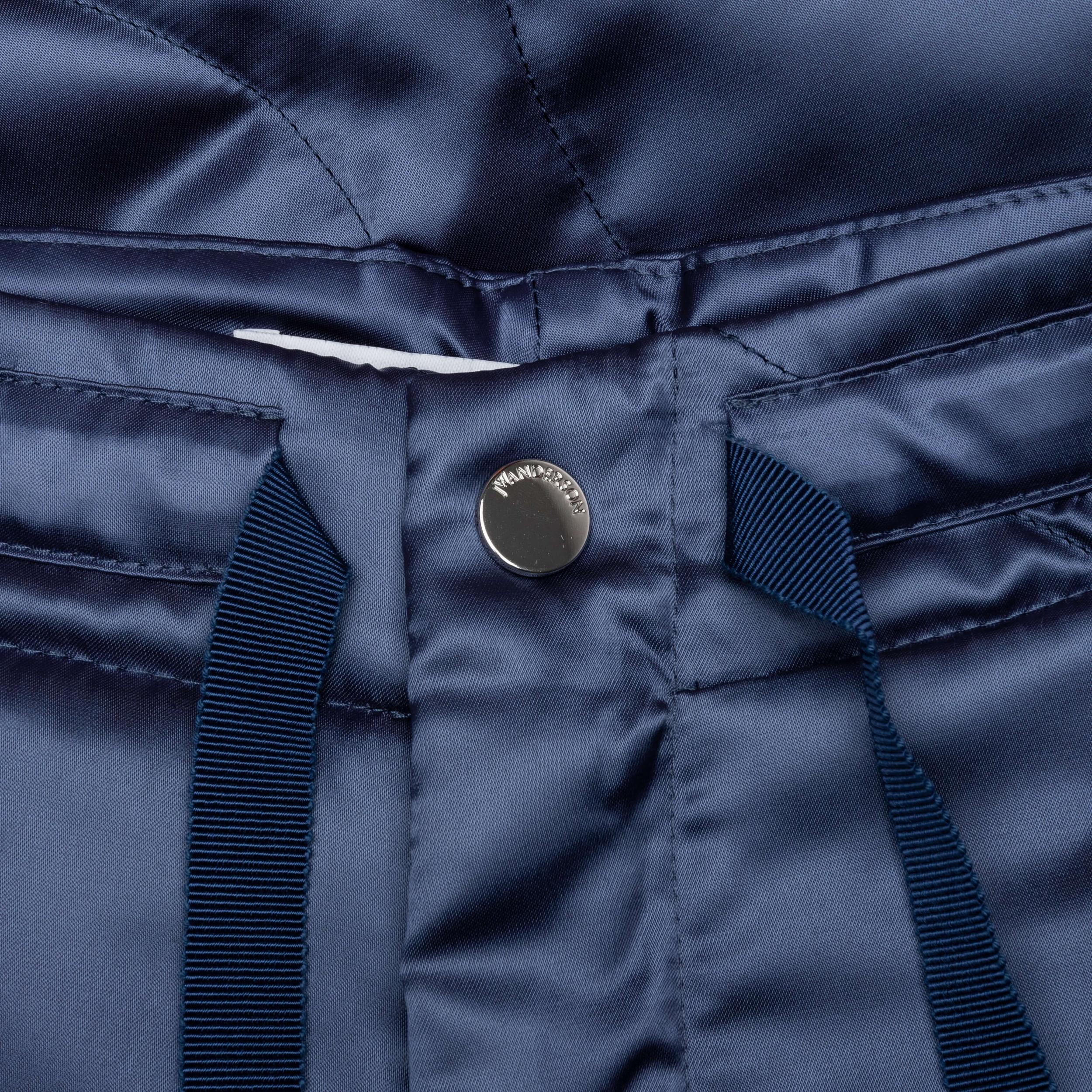 Quilted Shorts - Light Indigo Male Product Image