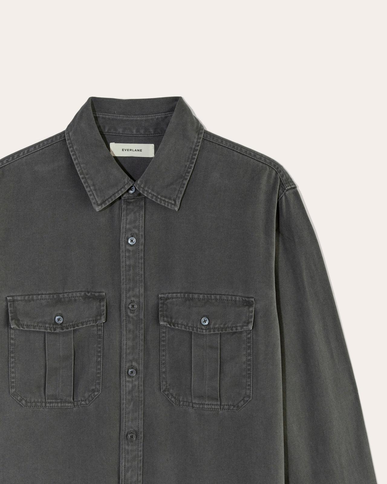 Mens Utility Shirt Jacket in Buttersoft by Everlane Product Image