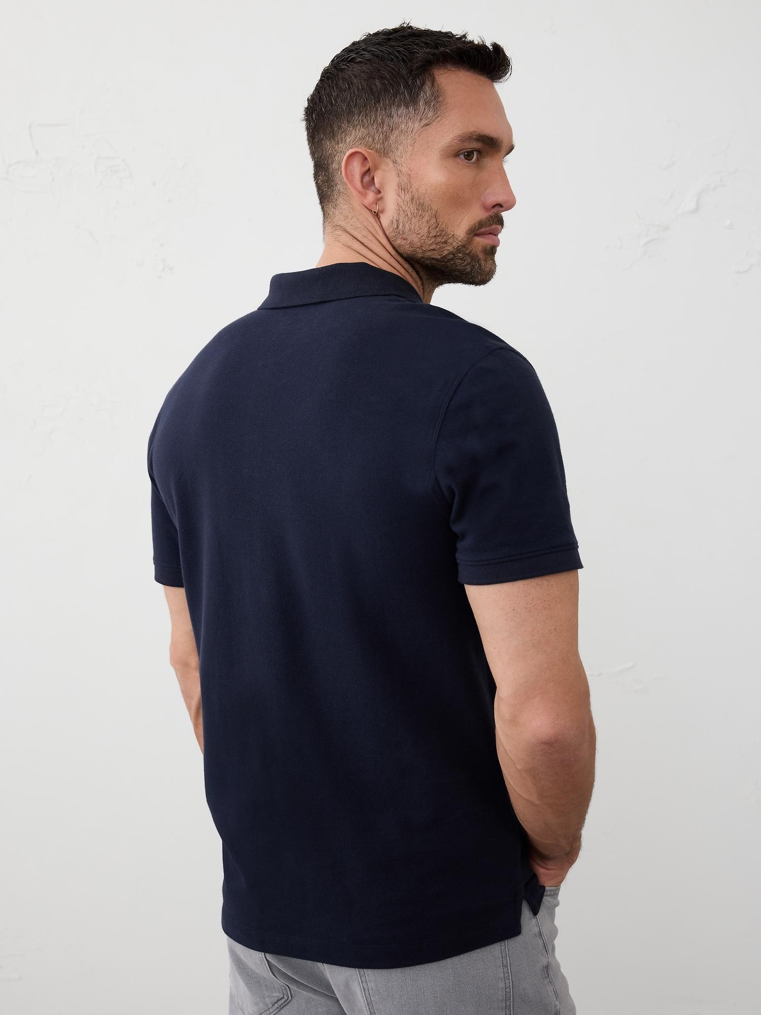 Slim Cotton Pique Polo Product Image