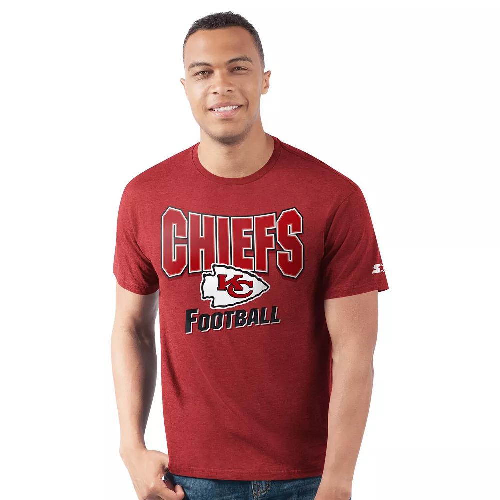 Men's Starter Red Kansas City Chiefs Prime Time T-Shirt,  Product Image