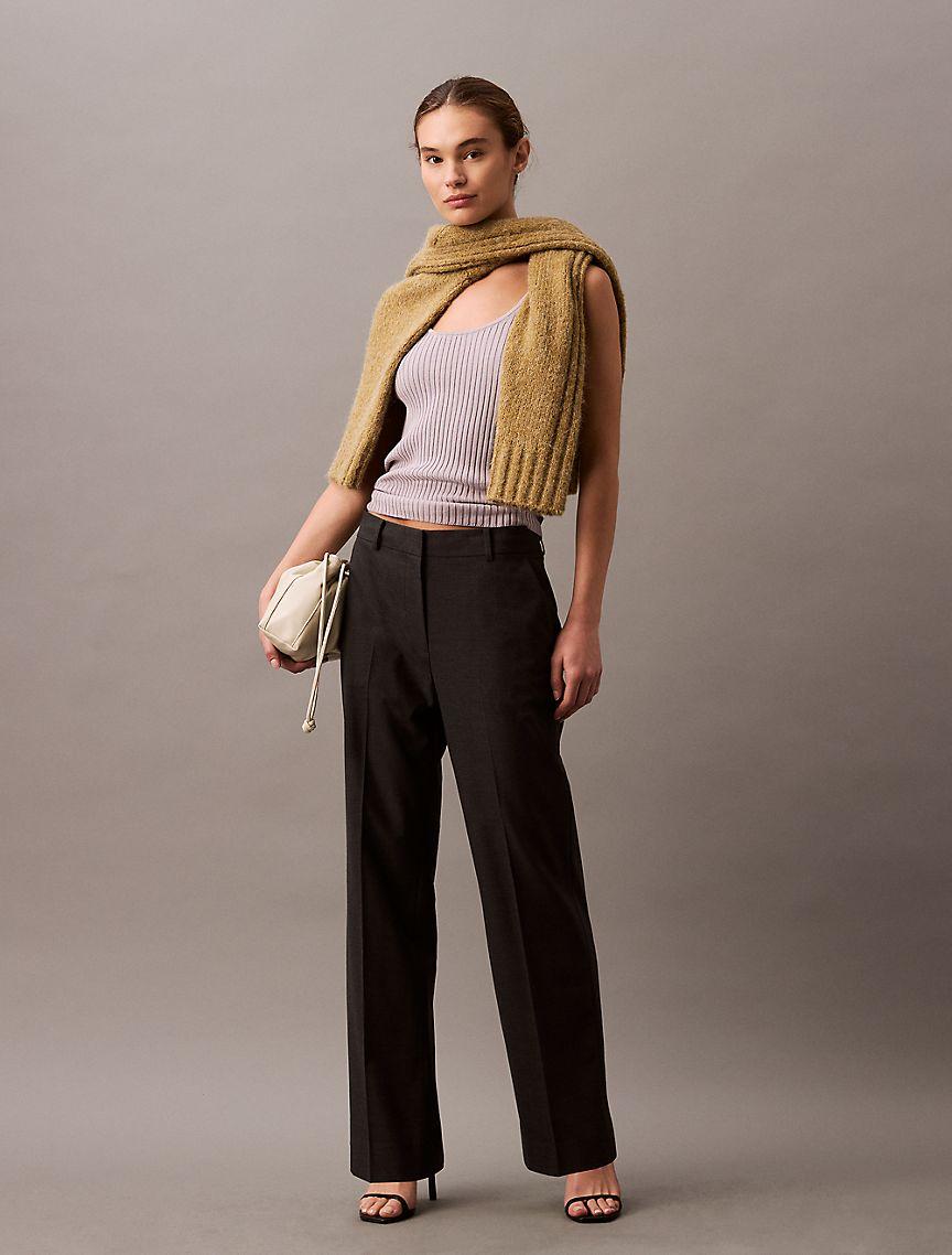 Refined Stretch Straight Trouser Product Image