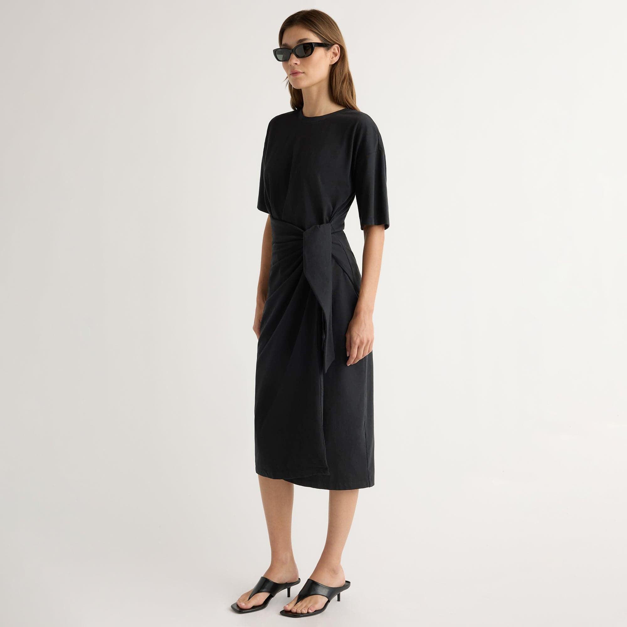 Noa Organic Cotton T-Shirt Wrap Dress Product Image