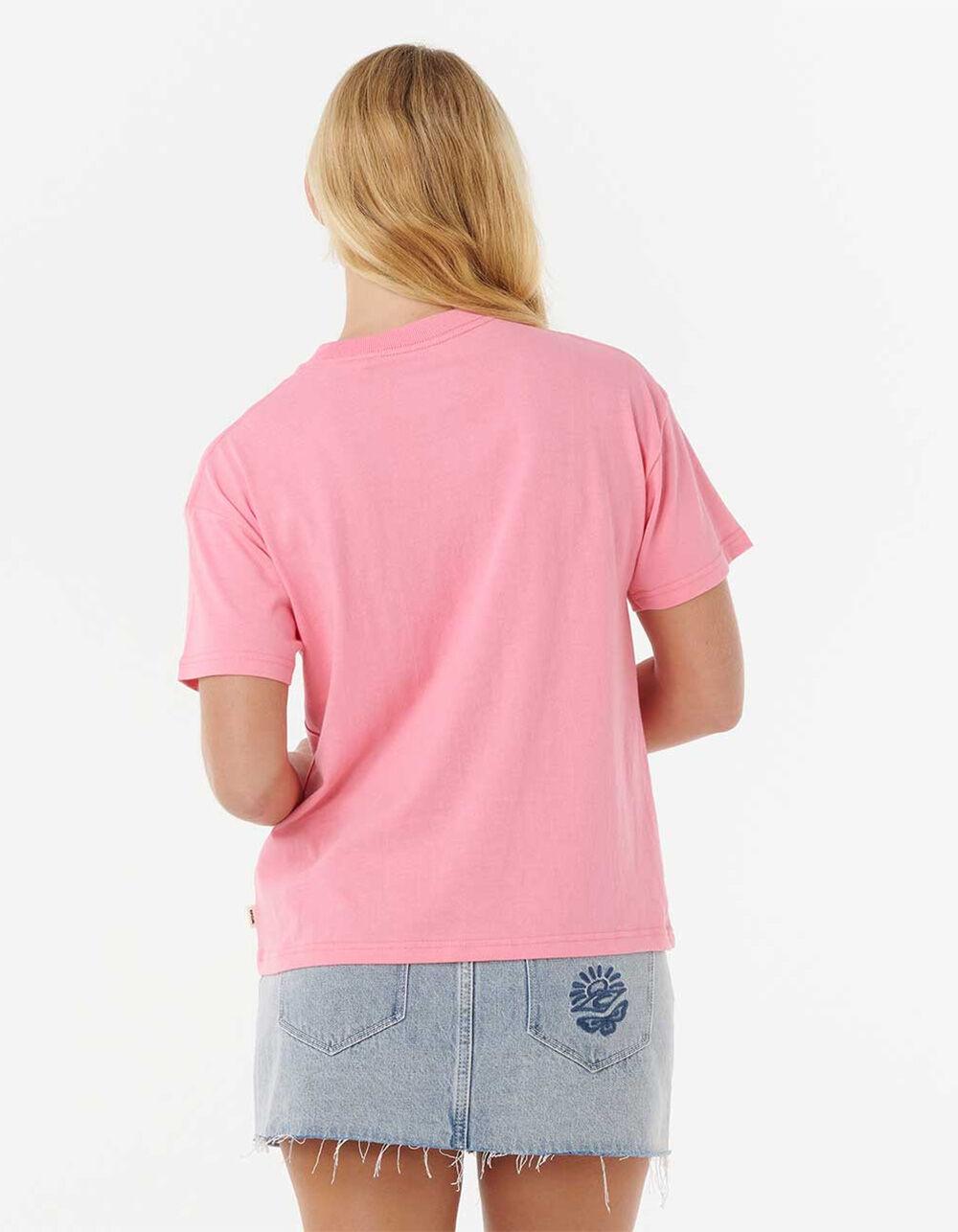 RIP CURL Surf Puff Womens Relaxed Tee - PINK Product Image