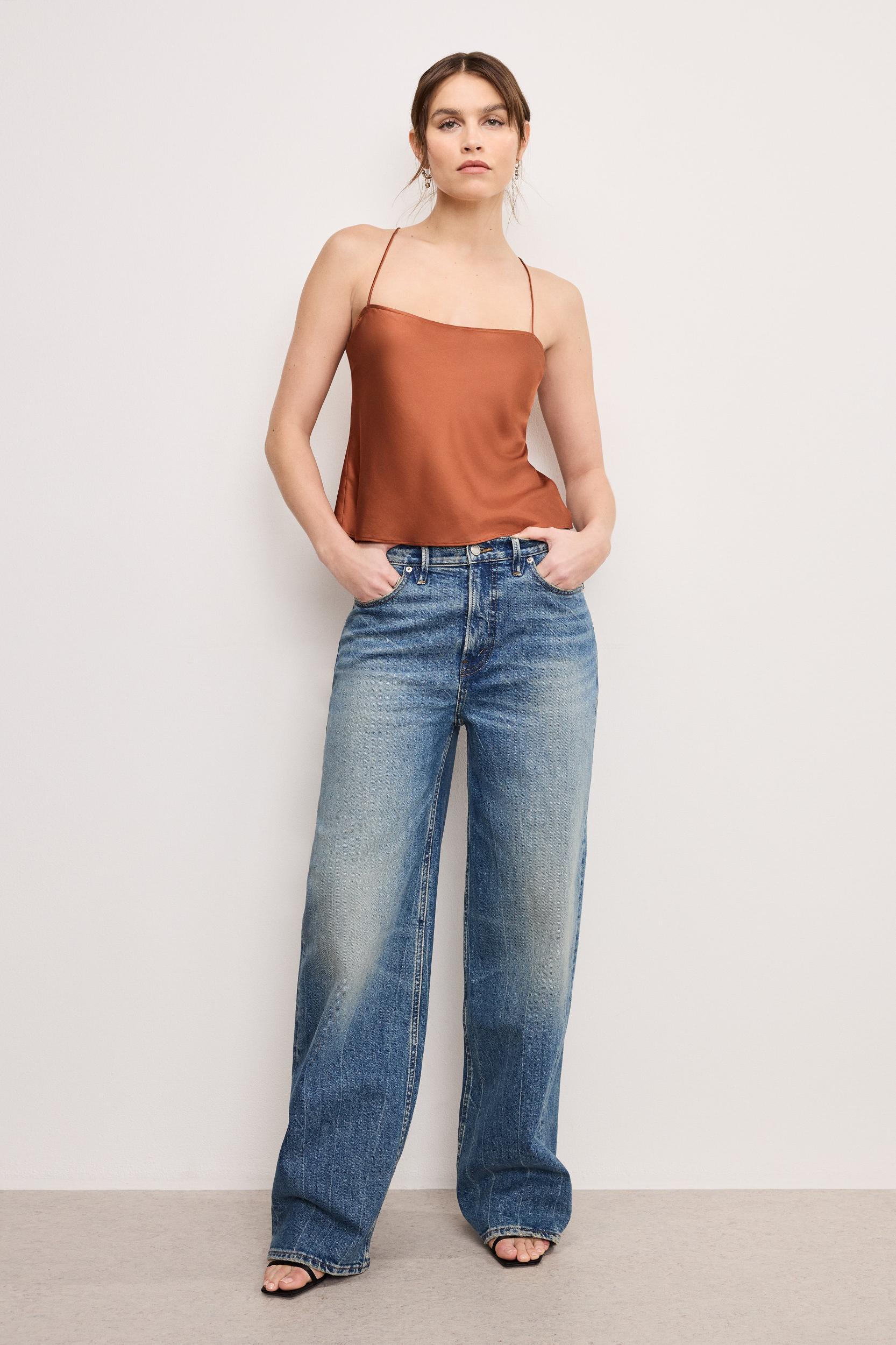 SATIN CAMISOLE | COPPER004 Product Image