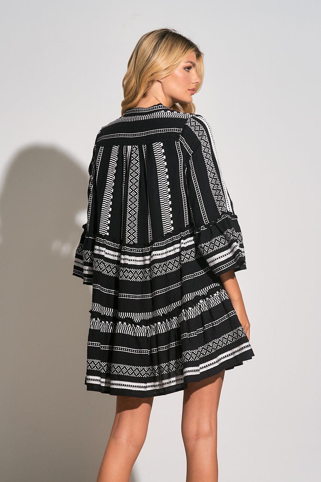 Tribal Tiered Dress Product Image