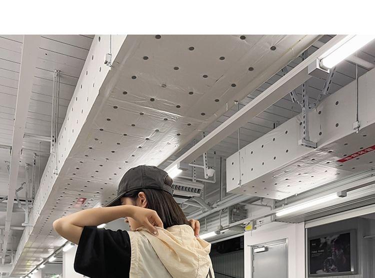 Lettering Nylon Duffel Bag Product Image