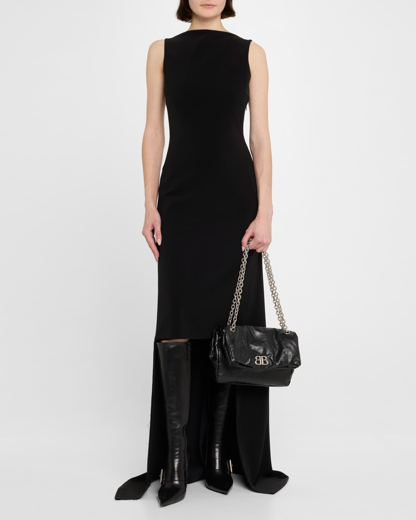 Monaco Flap Leather Chain Shoulder Bag Product Image