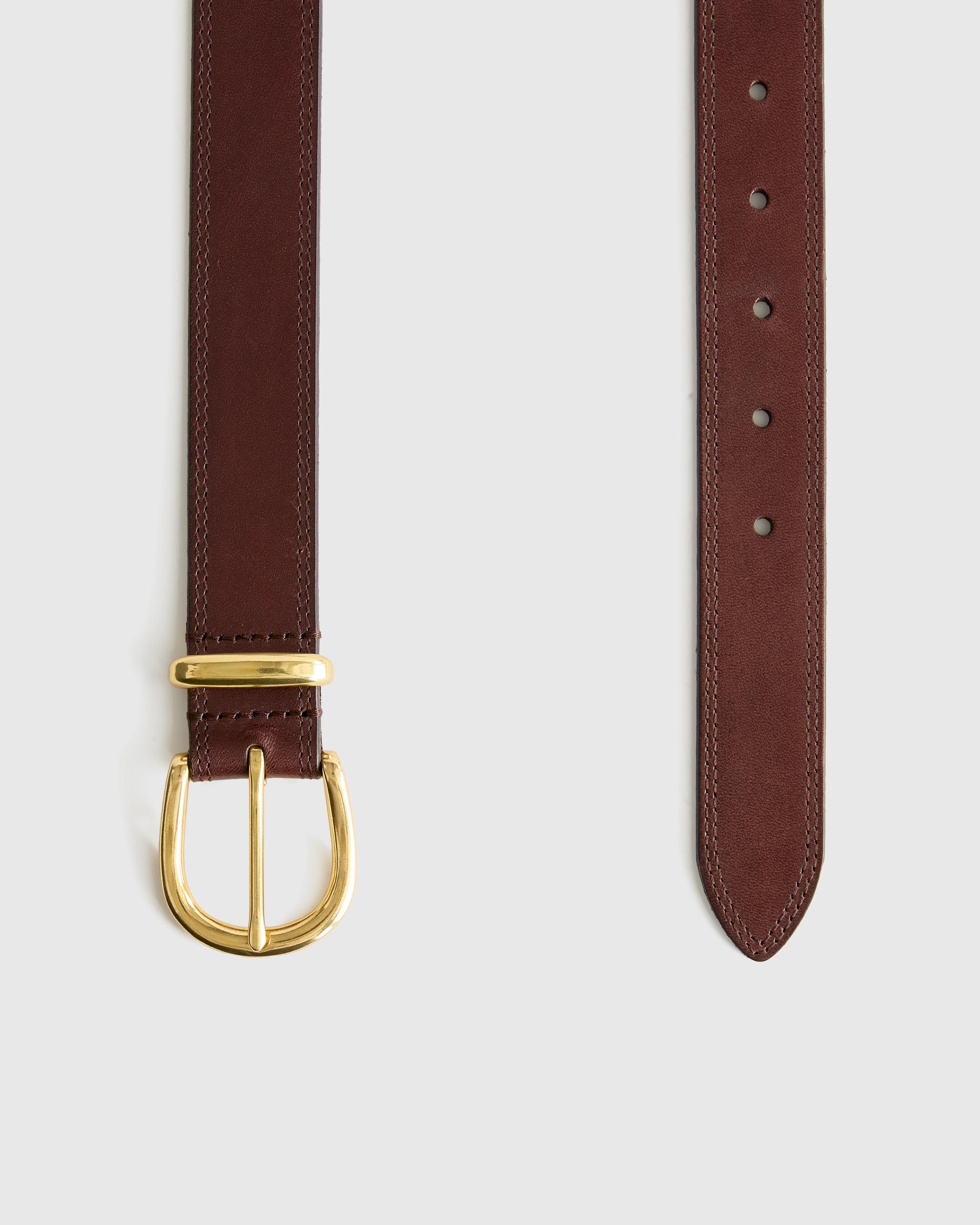 Quince | Women's Allegra European Leather Belt Italian Leather Product Image
