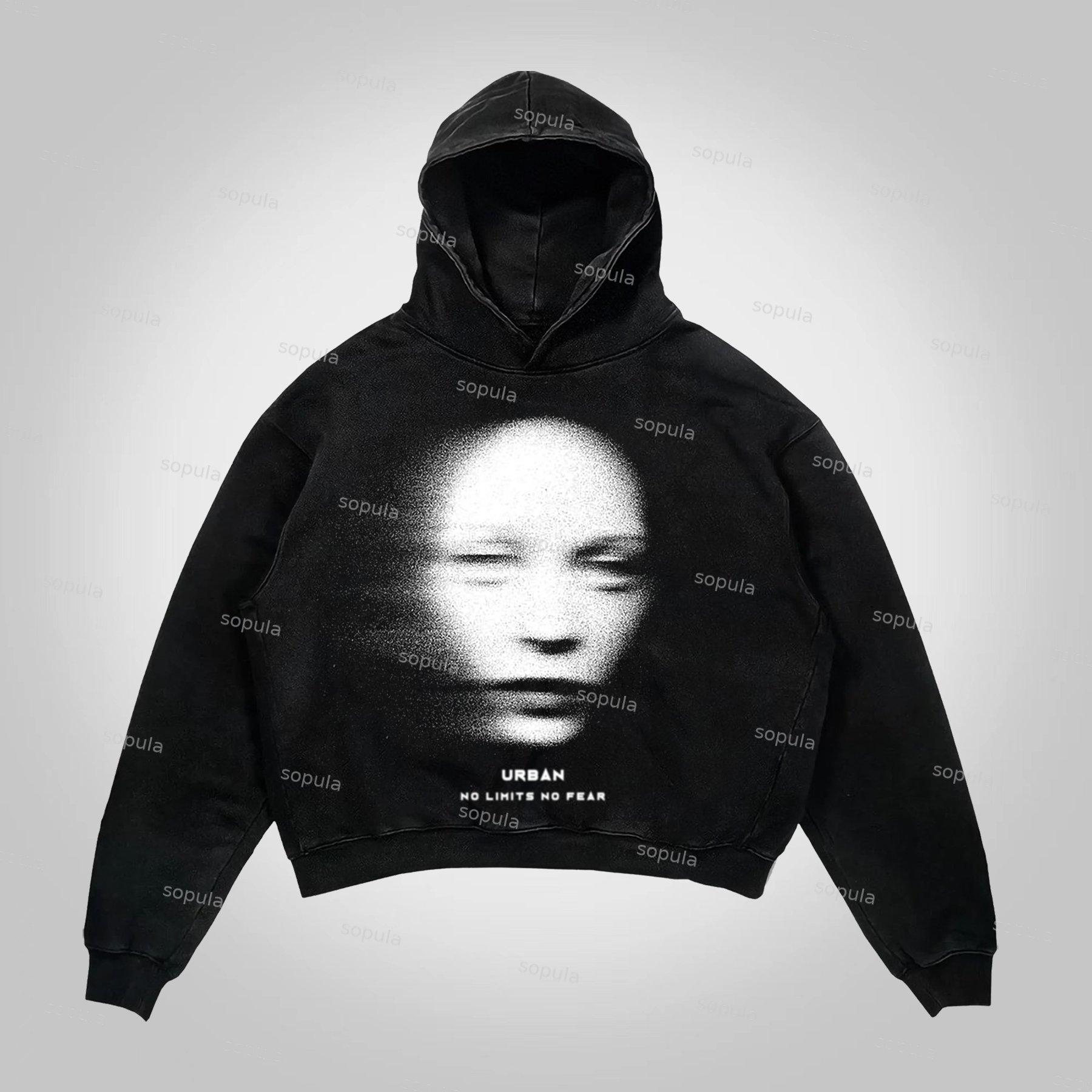 Sopula All We Need Is Love Graphic Print Hoodie Product Image