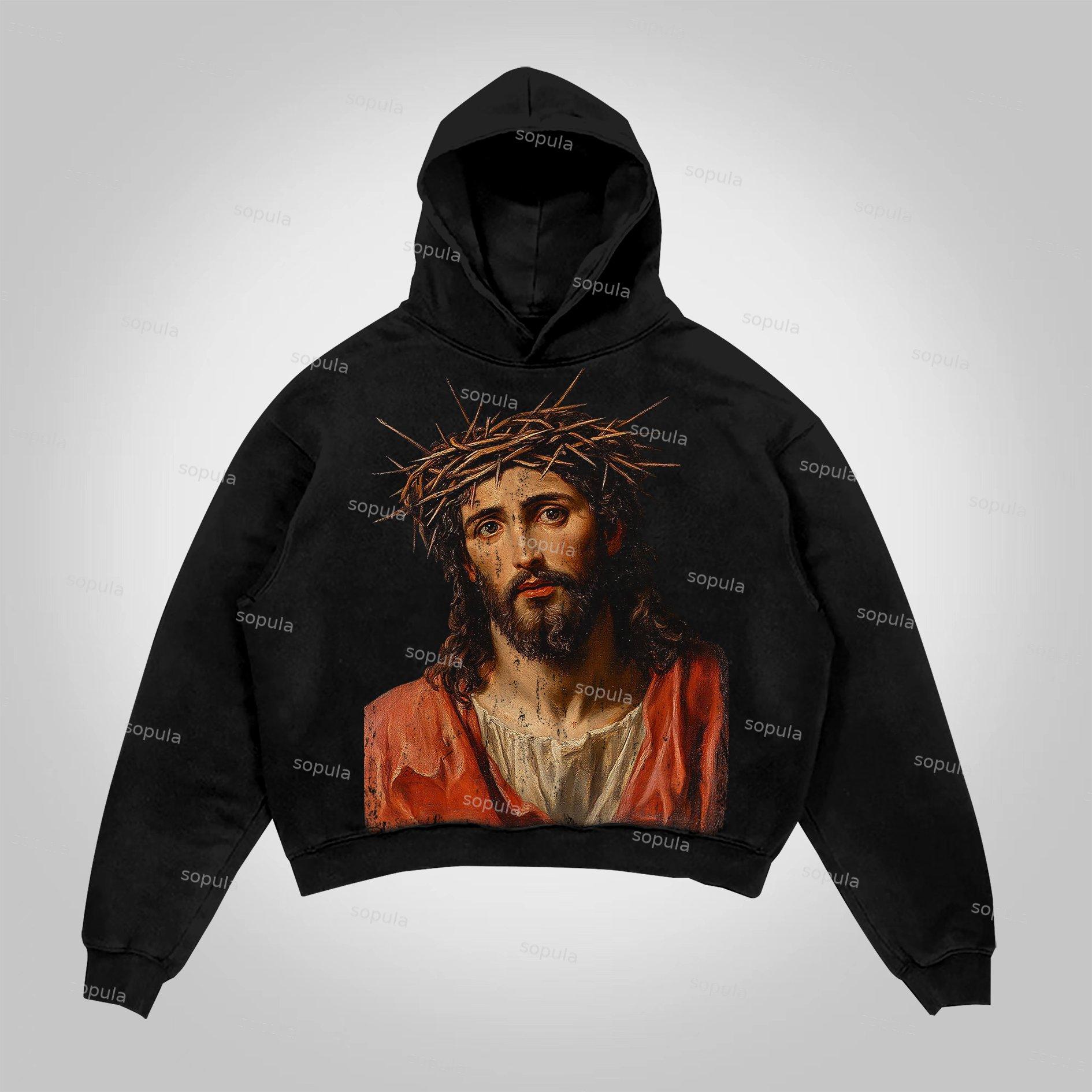 Sopula All We Need Is Love Graphic Print Hoodie Product Image