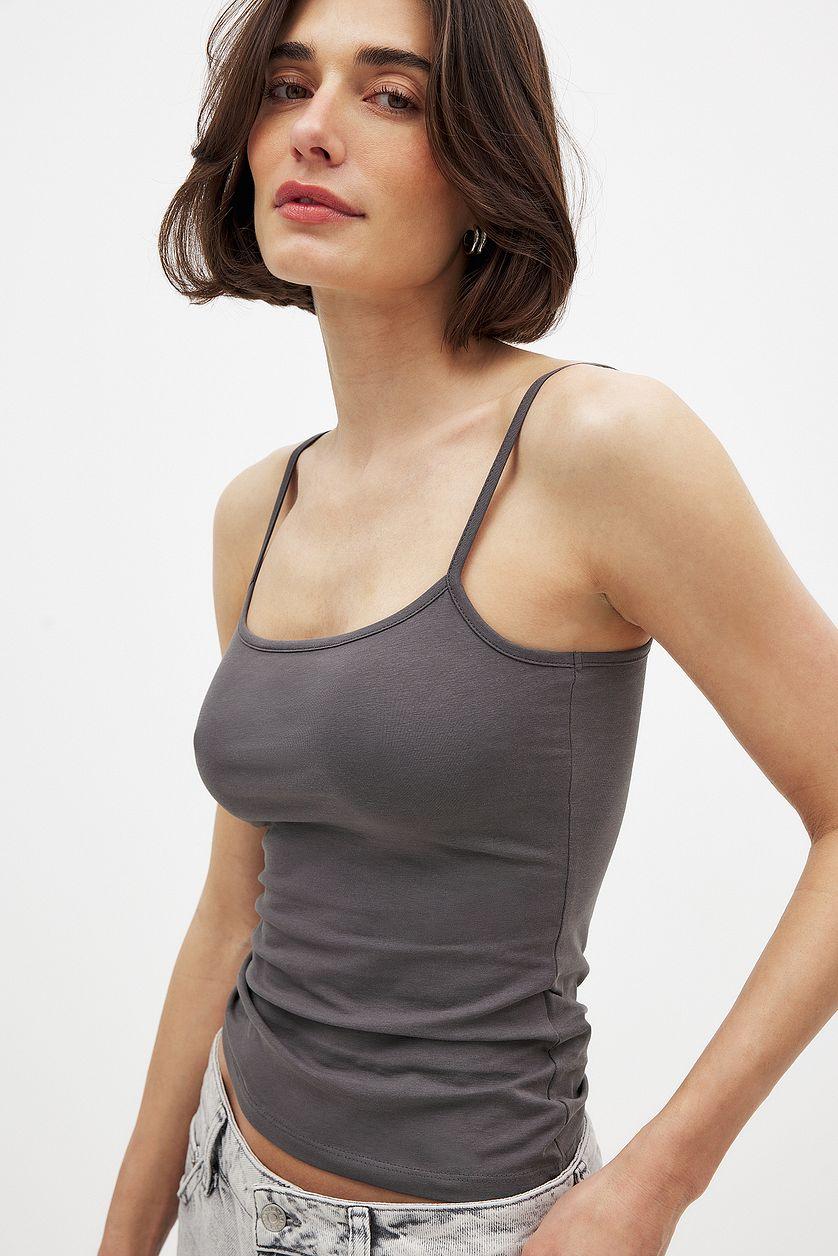 Thin Basic Strap Singlet Product Image