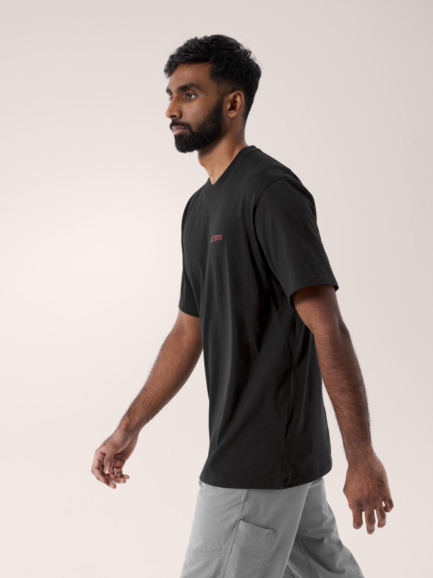 Kragg SL Cotton Blurred Bird Shirt SS Men's Product Image