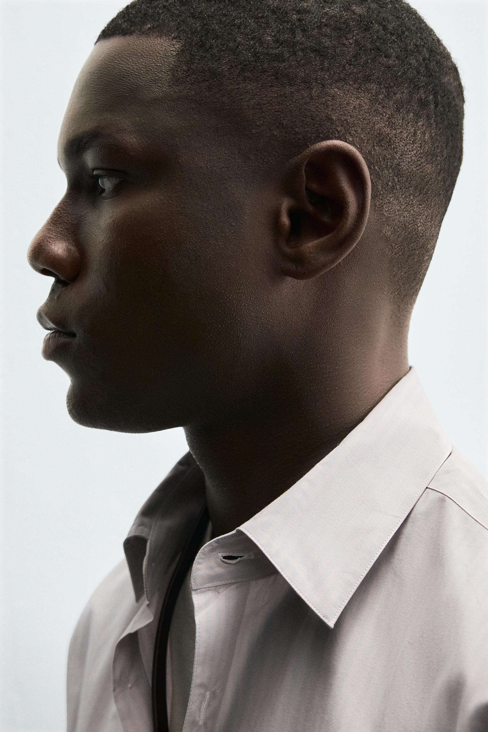 STRIPED JACQUARD SHIRT Product Image