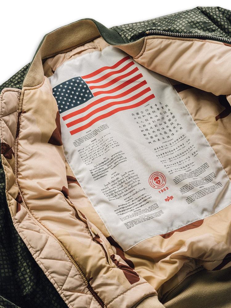 QILO X ALPHA INDUSTRIES MA-1 JACKET Product Image