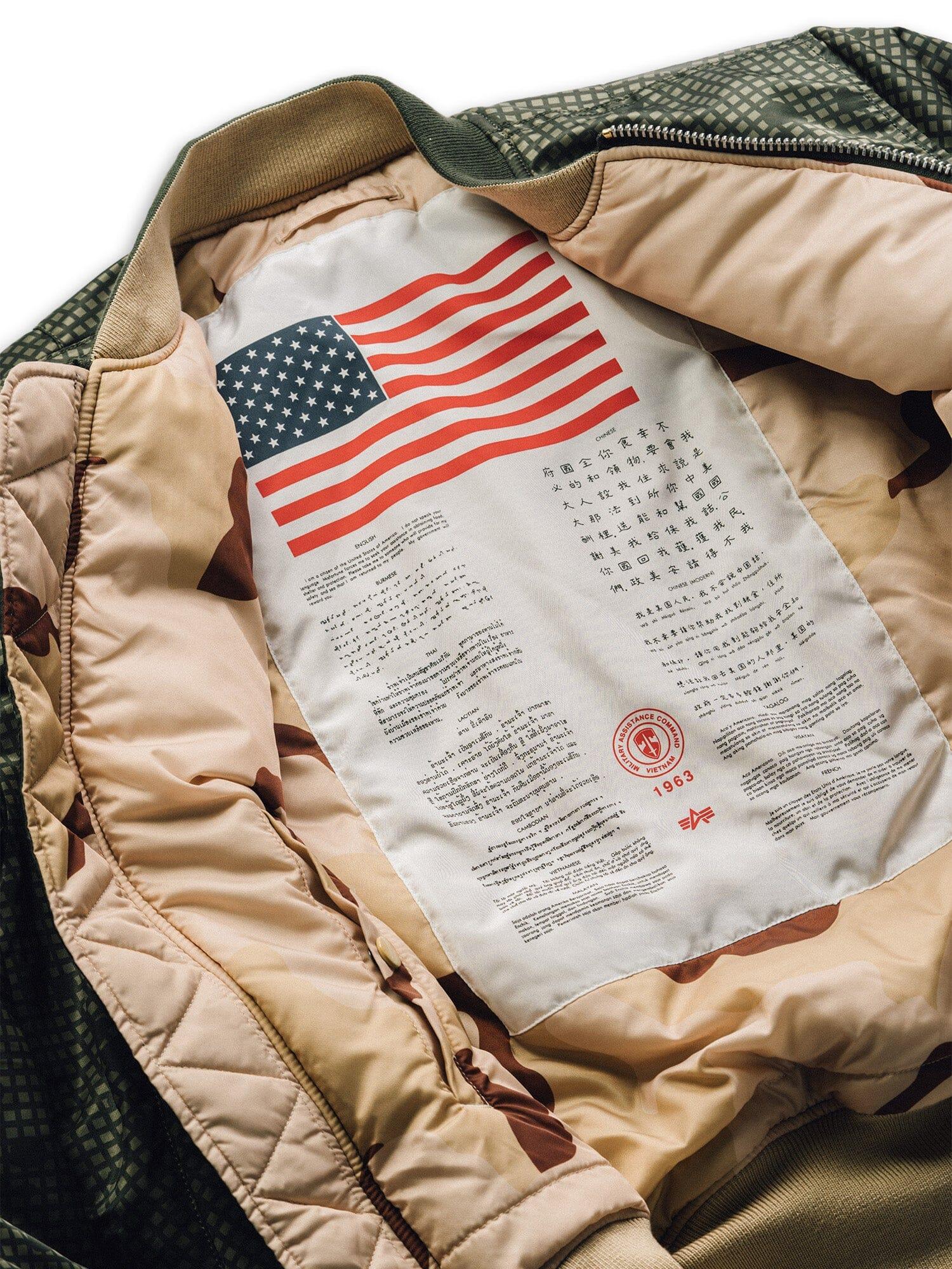 QILO X ALPHA INDUSTRIES MA-1 JACKET Product Image