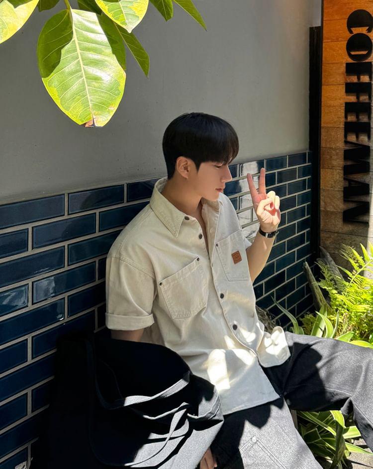 Workwear Short-Sleeve Shirt Product Image