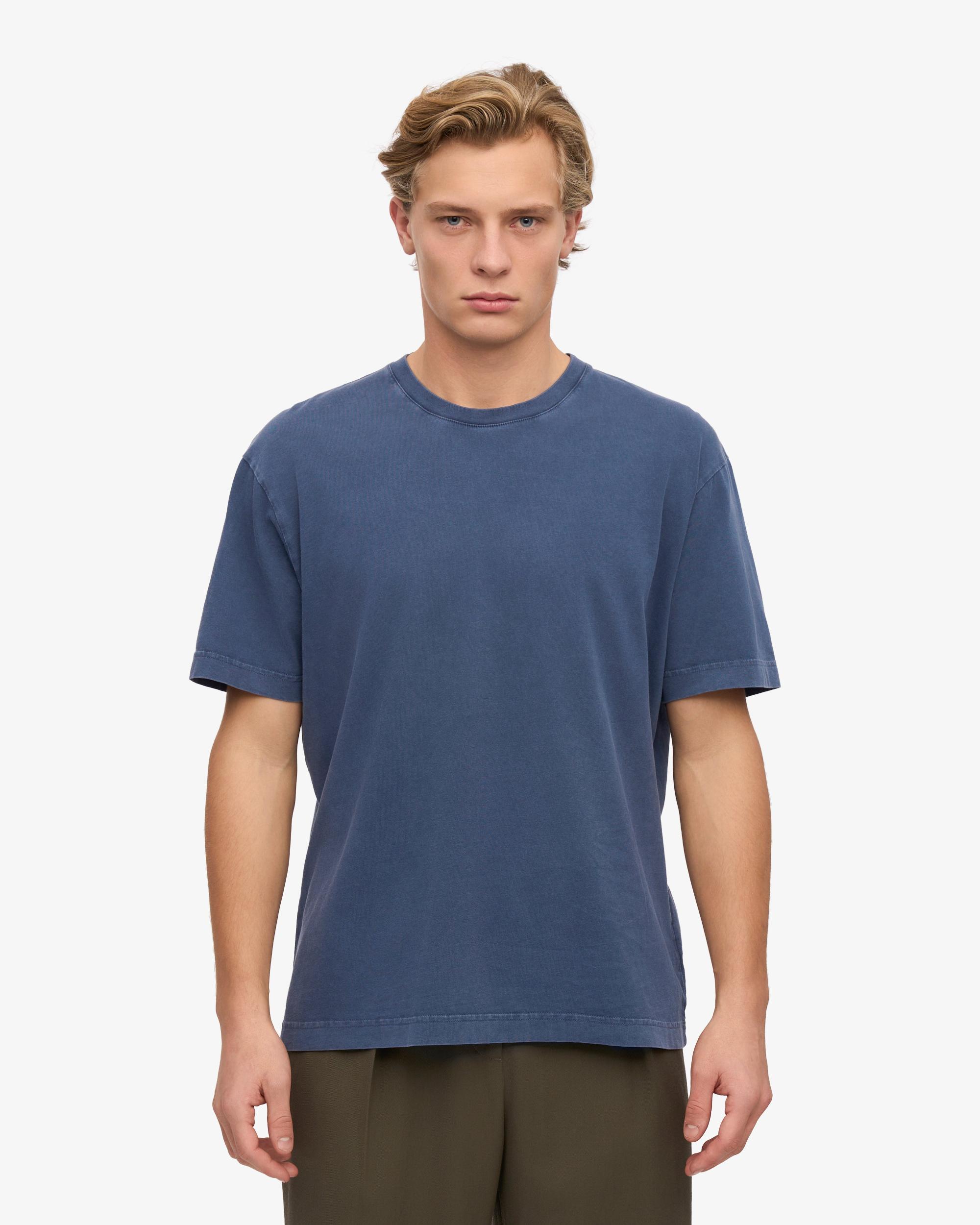 Oversized Organic T-Shirt - Neptune Blue Product Image
