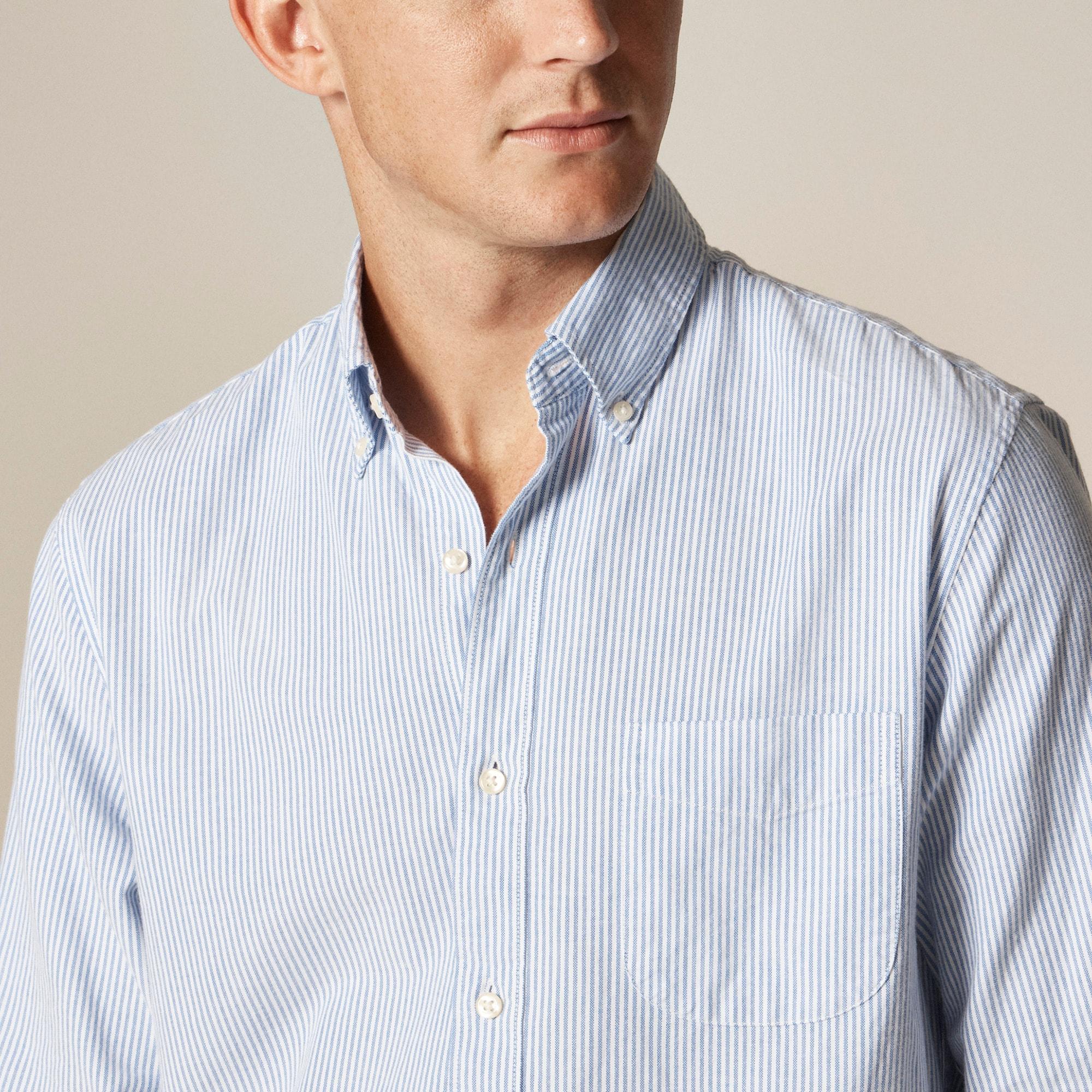 Broken-in organic cotton oxford shirt Product Image