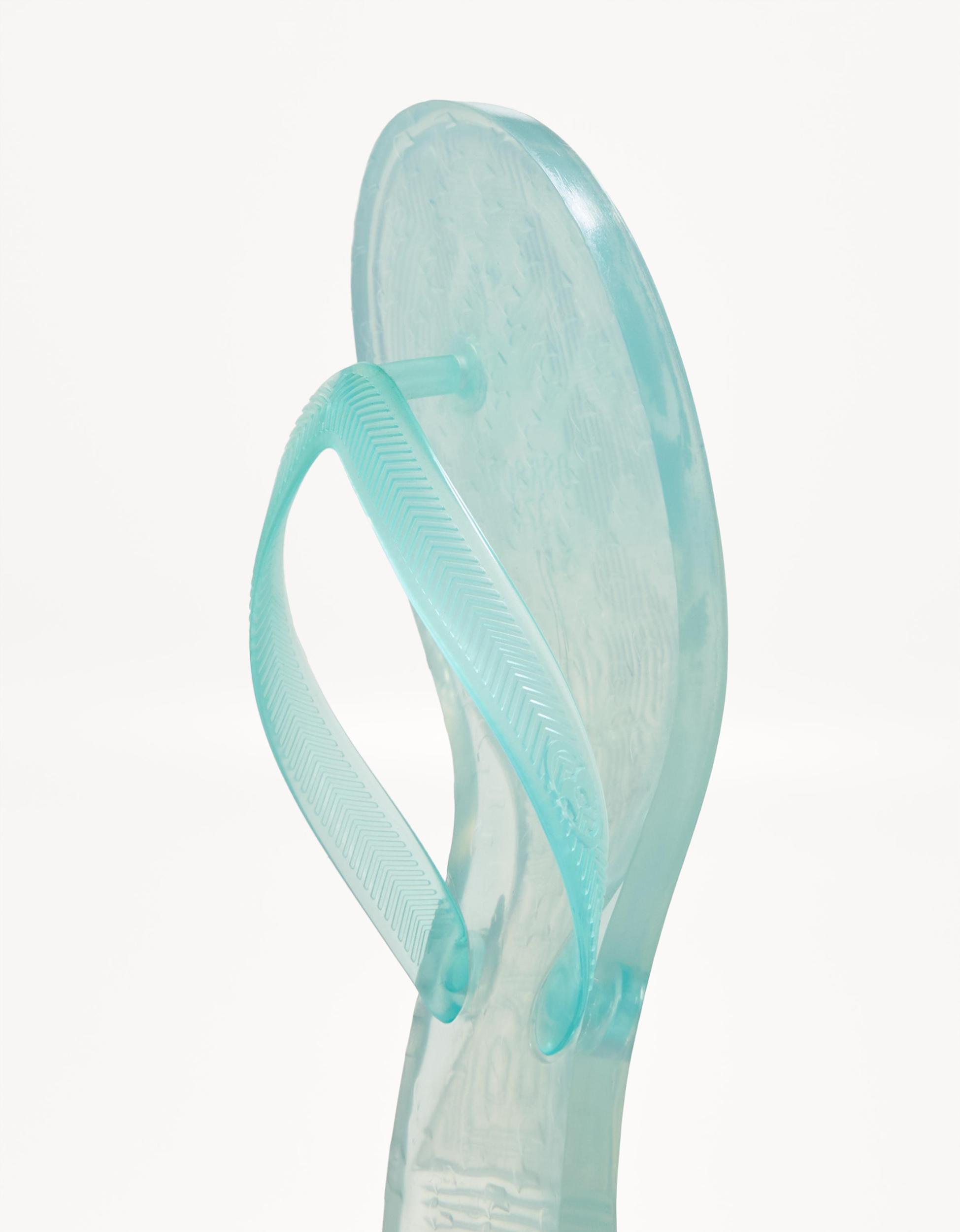 Jelly heeled sandals Product Image