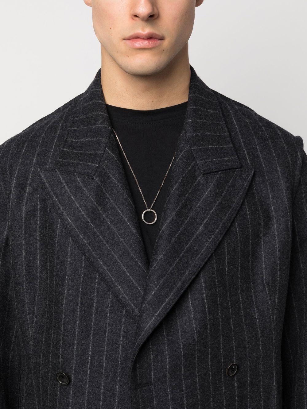 logo-engraved pendant necklace Product Image