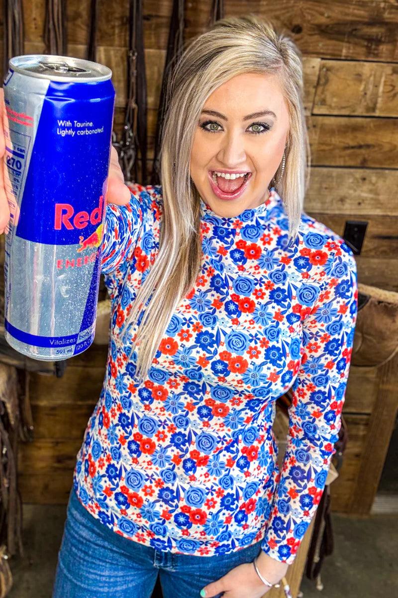 Sterling Kreek American Dreamin' Mesh Top* Product Image