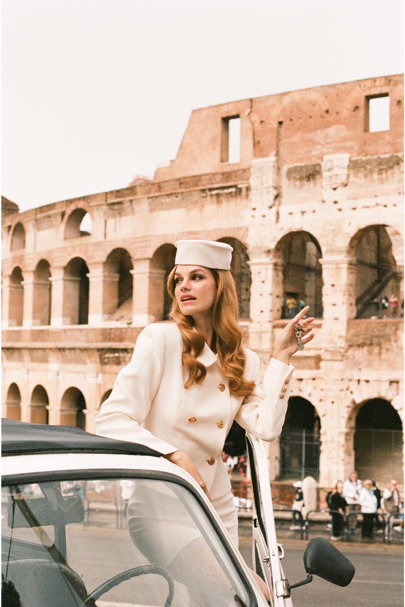 Chloe Blazer (Beige) (Final Sale) Product Image