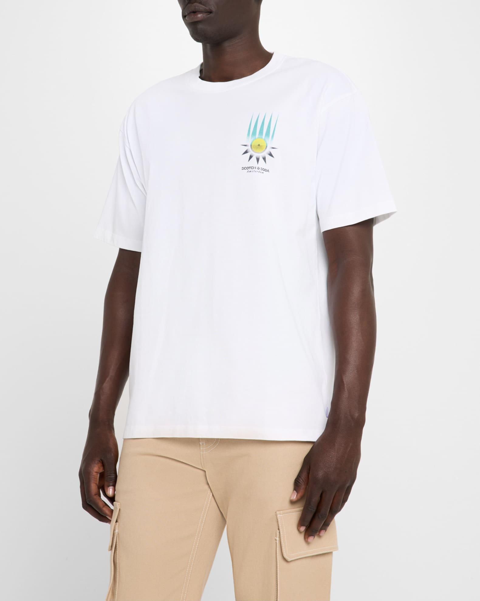 Men's Artwork-Print T-Shirt Product Image