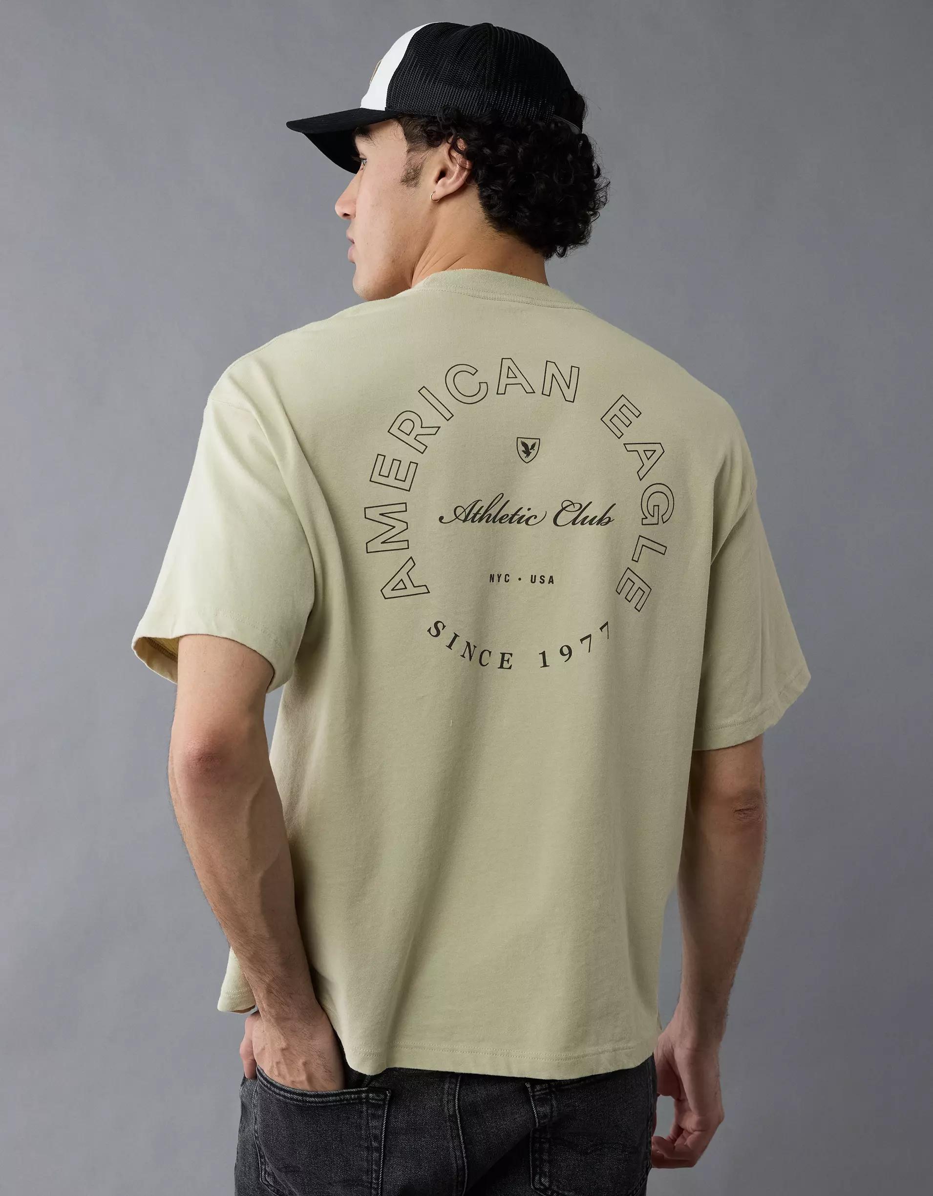 AE Boxy Logo Graphic T-Shirt Product Image