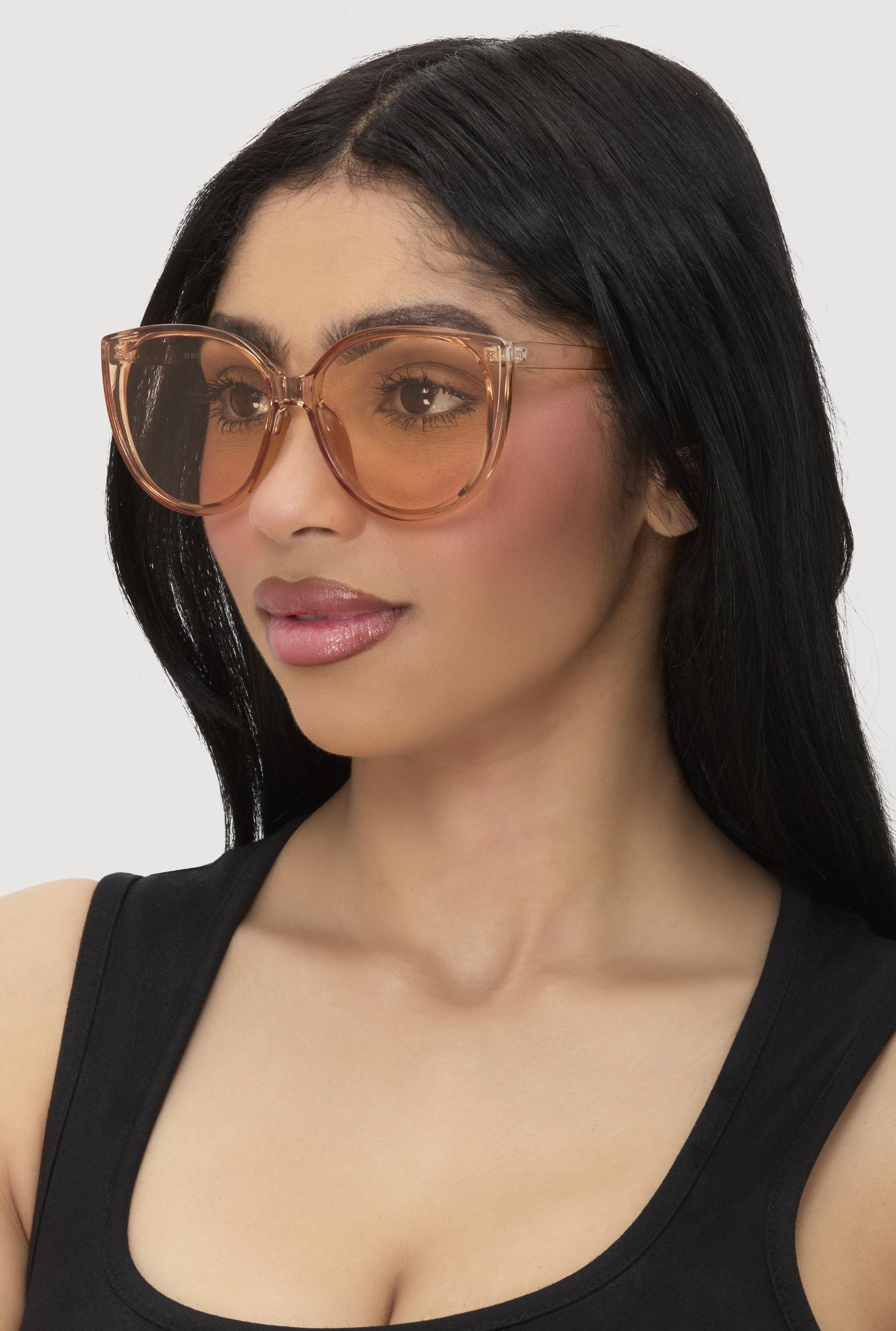 Clear Frame Cat Eye Sunglasses Unisex Product Image