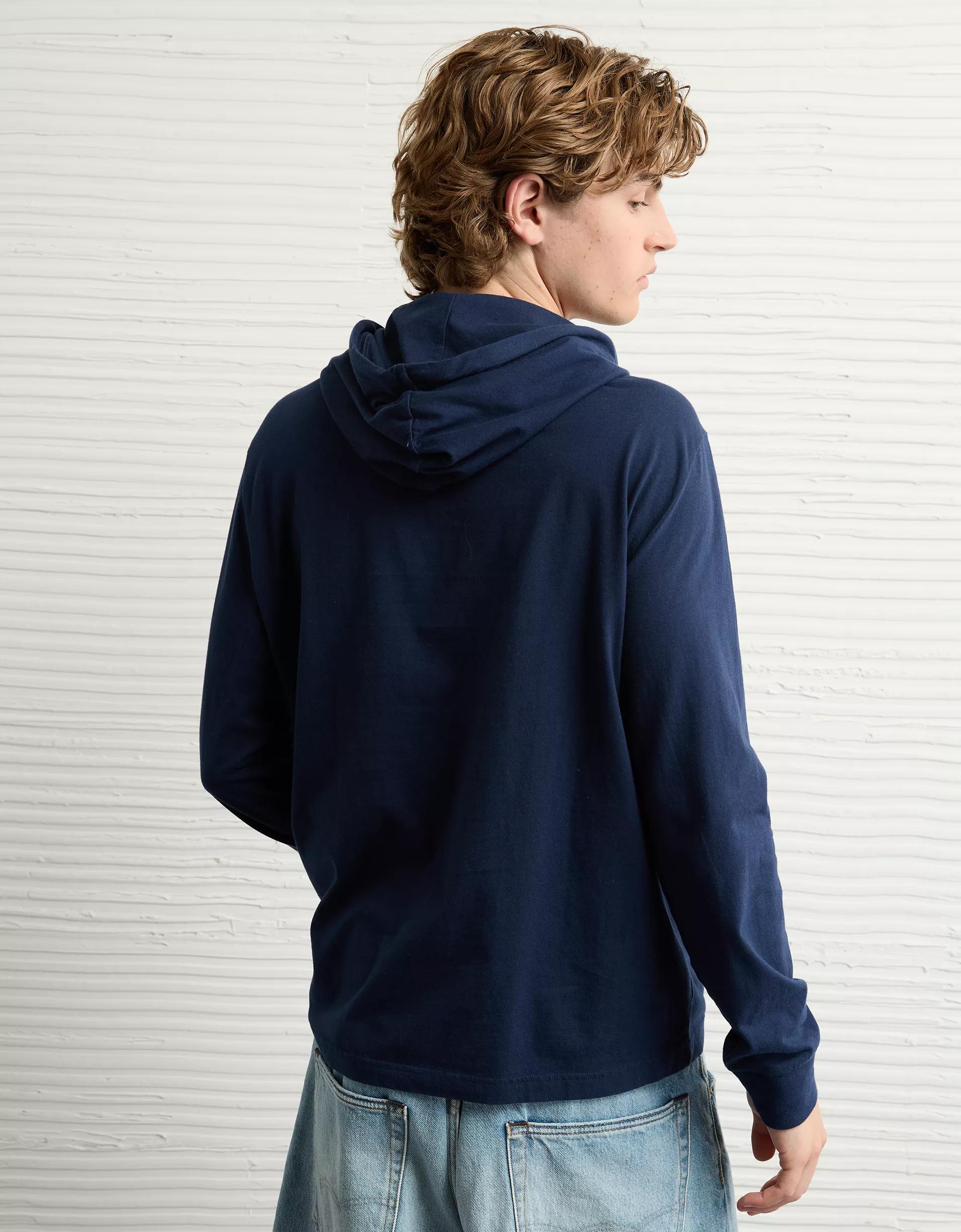 AE Icon Logo Graphic Hoodie T-Shirt Product Image