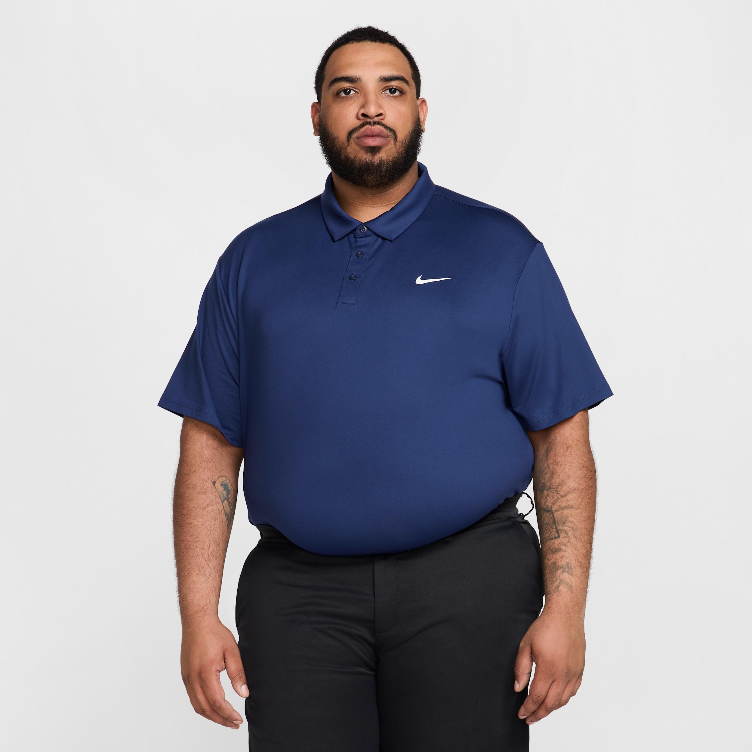 Nike Mens Tour Dri-FIT Solid Golf Polo | FZ7481-410 Product Image