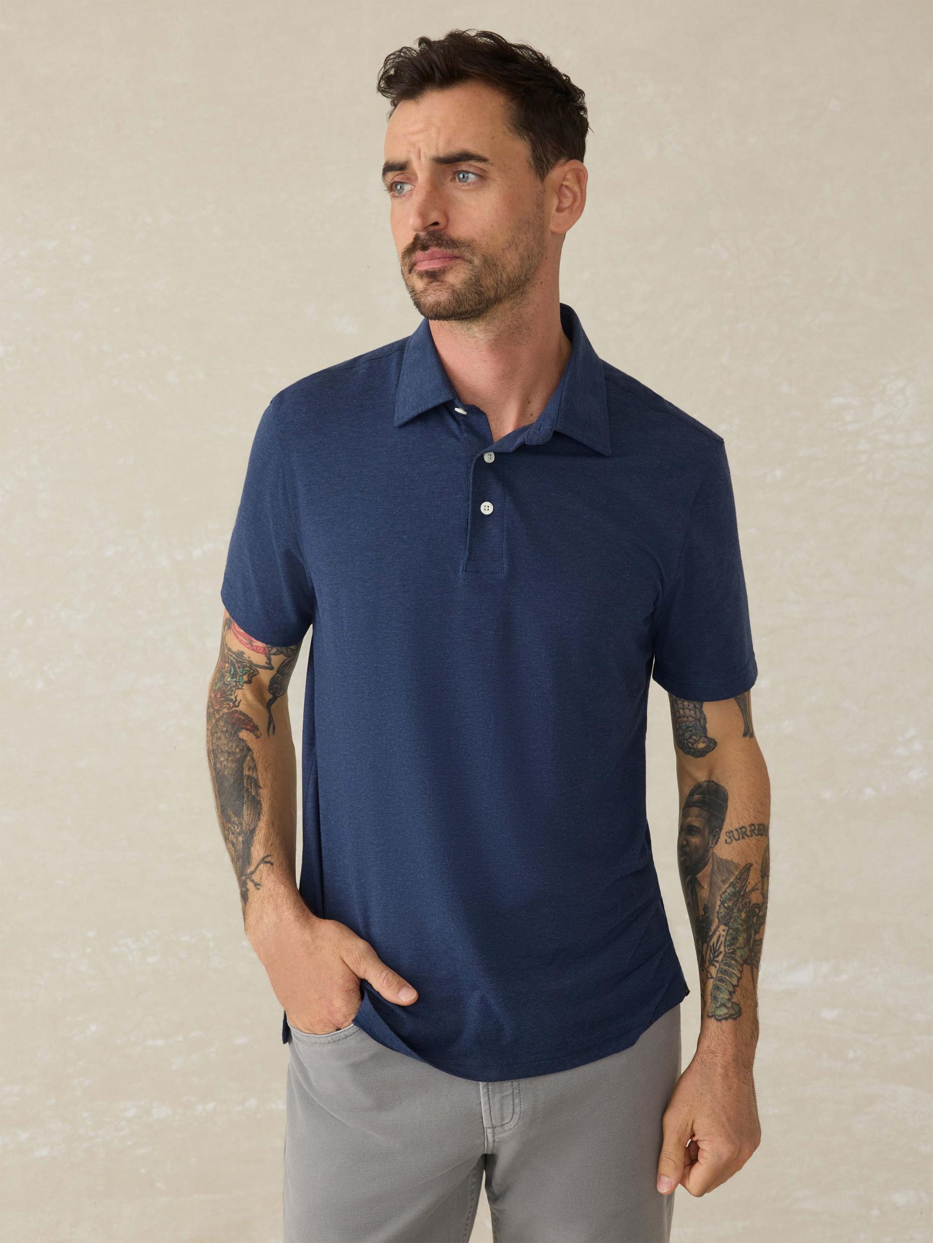 Short-Sleeve Movement™ Polo Shirt - Great Falls Heather Male Product Image