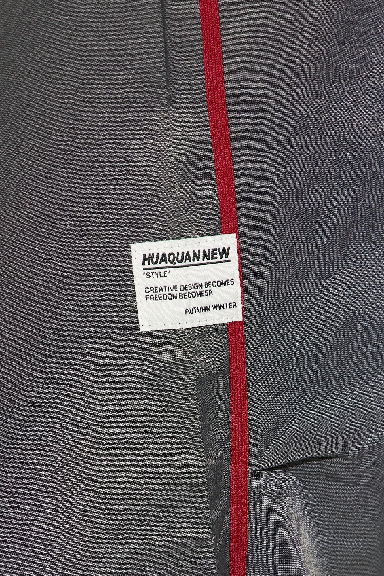 What She Knows Windbreaker Track Pant - Grey Product Image