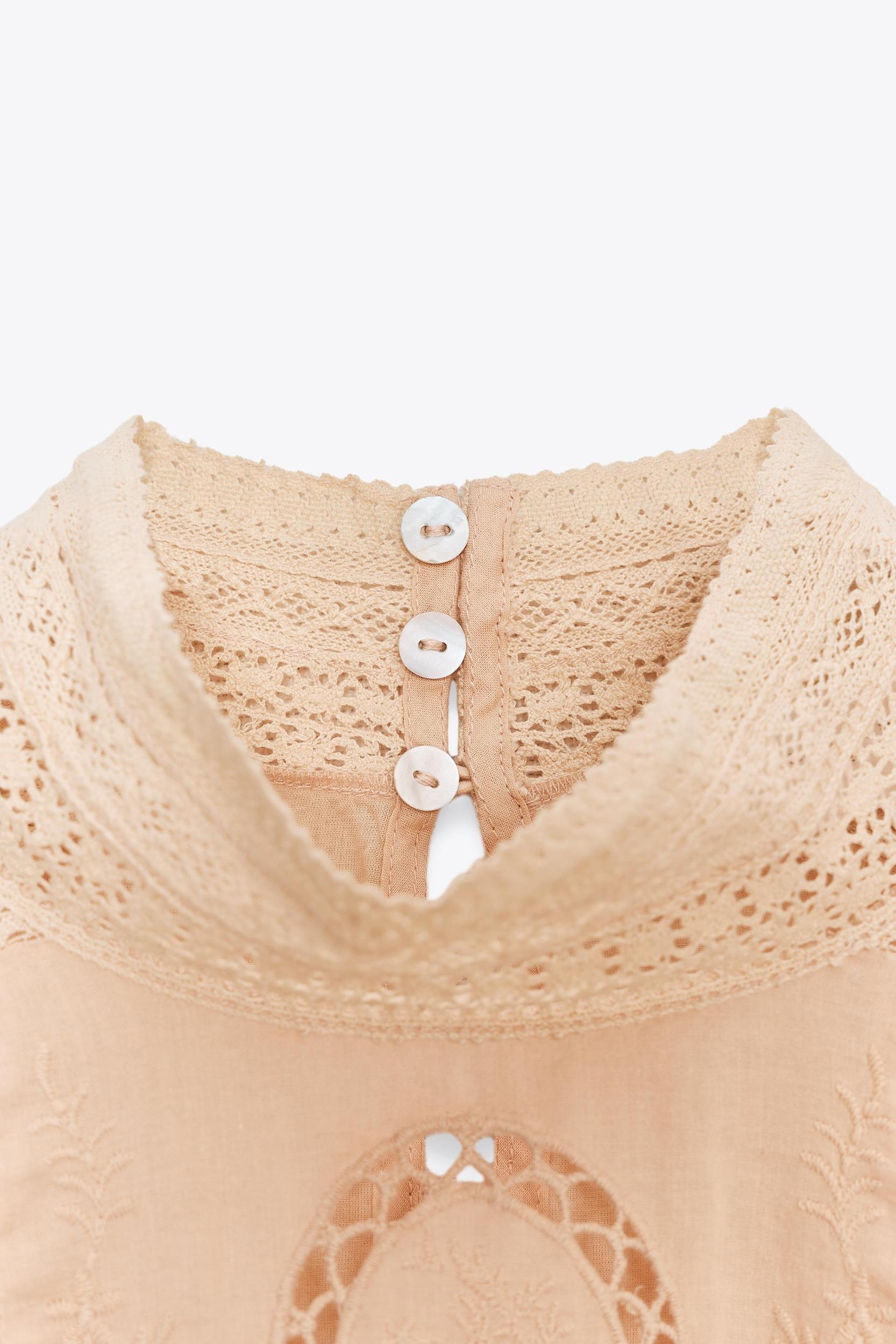 ZW COLLECTION EMBROIDERED ROMANTIC SHIRT Product Image