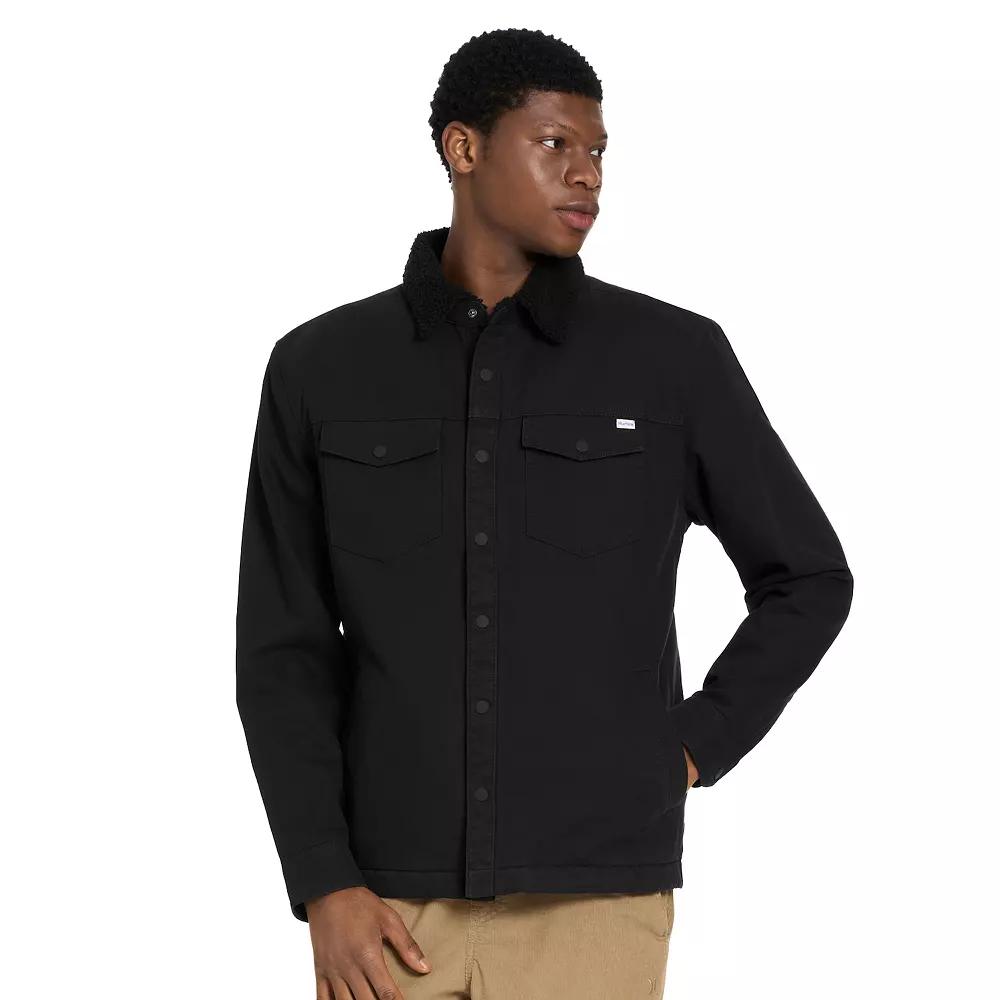 Men's Hurley Canvas Shirt Jacket,  Product Image